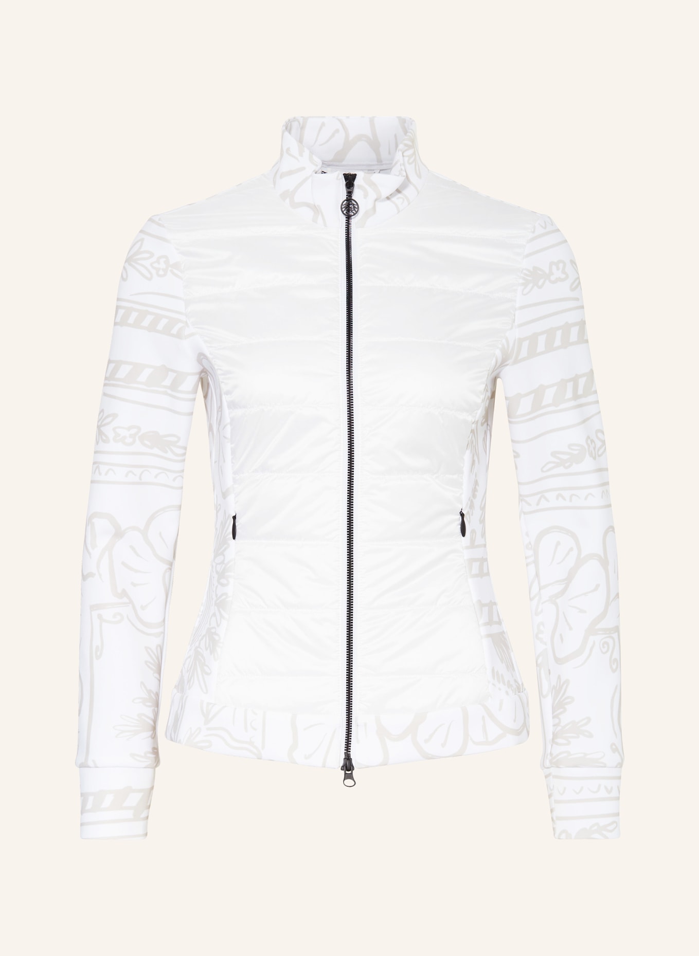 SPORTALM Hybrid jacket, Color: WHITE/ GRAY (Image 1)