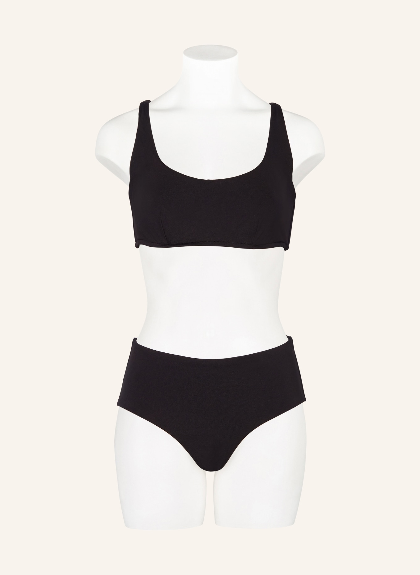 SEAFOLLY High waist bikini bottoms SEAFOLLY COLLECTIVE, Color: BLACK (Image 2)