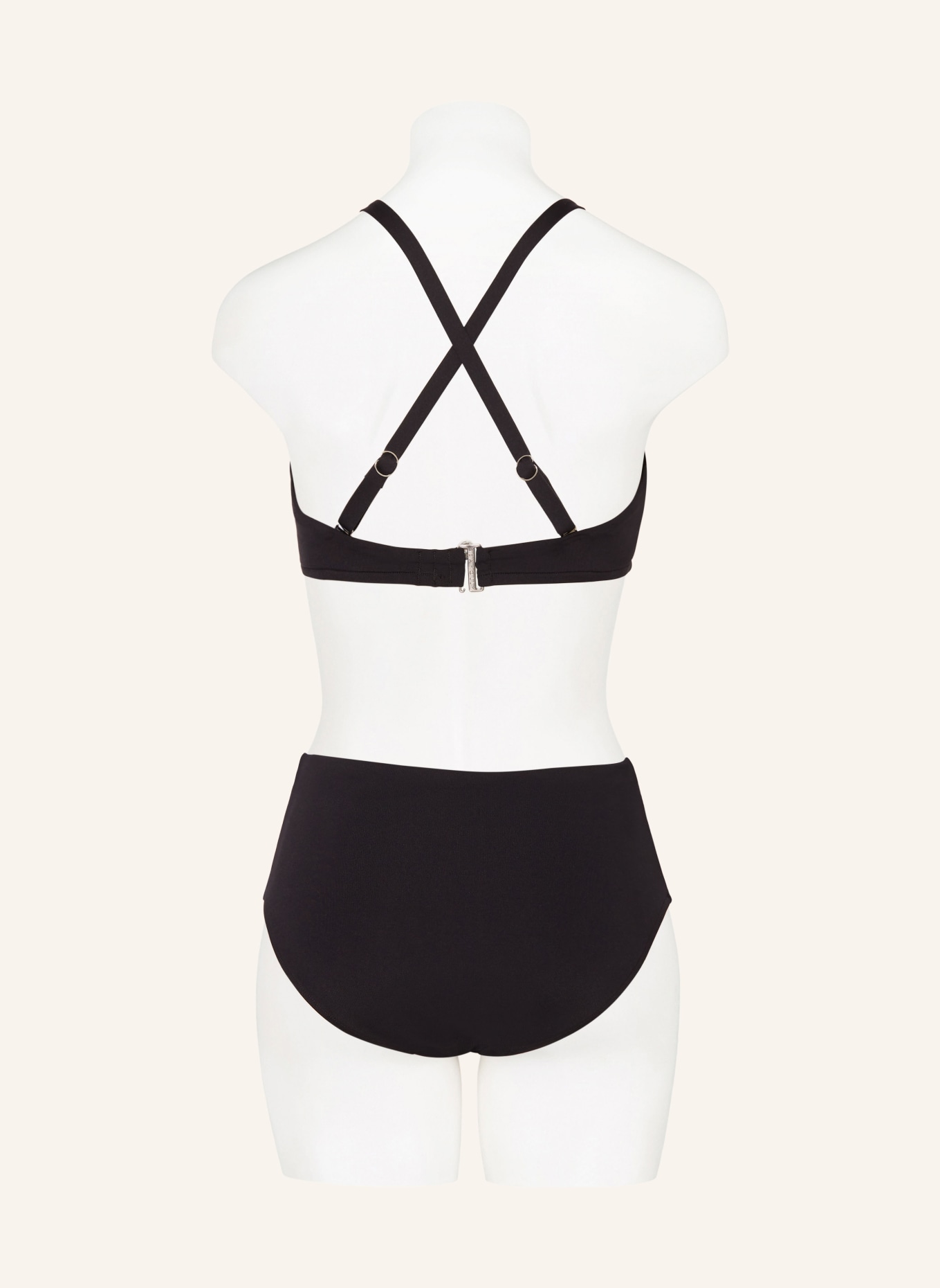 SEAFOLLY High waist bikini bottoms SEAFOLLY COLLECTIVE, Color: BLACK (Image 3)