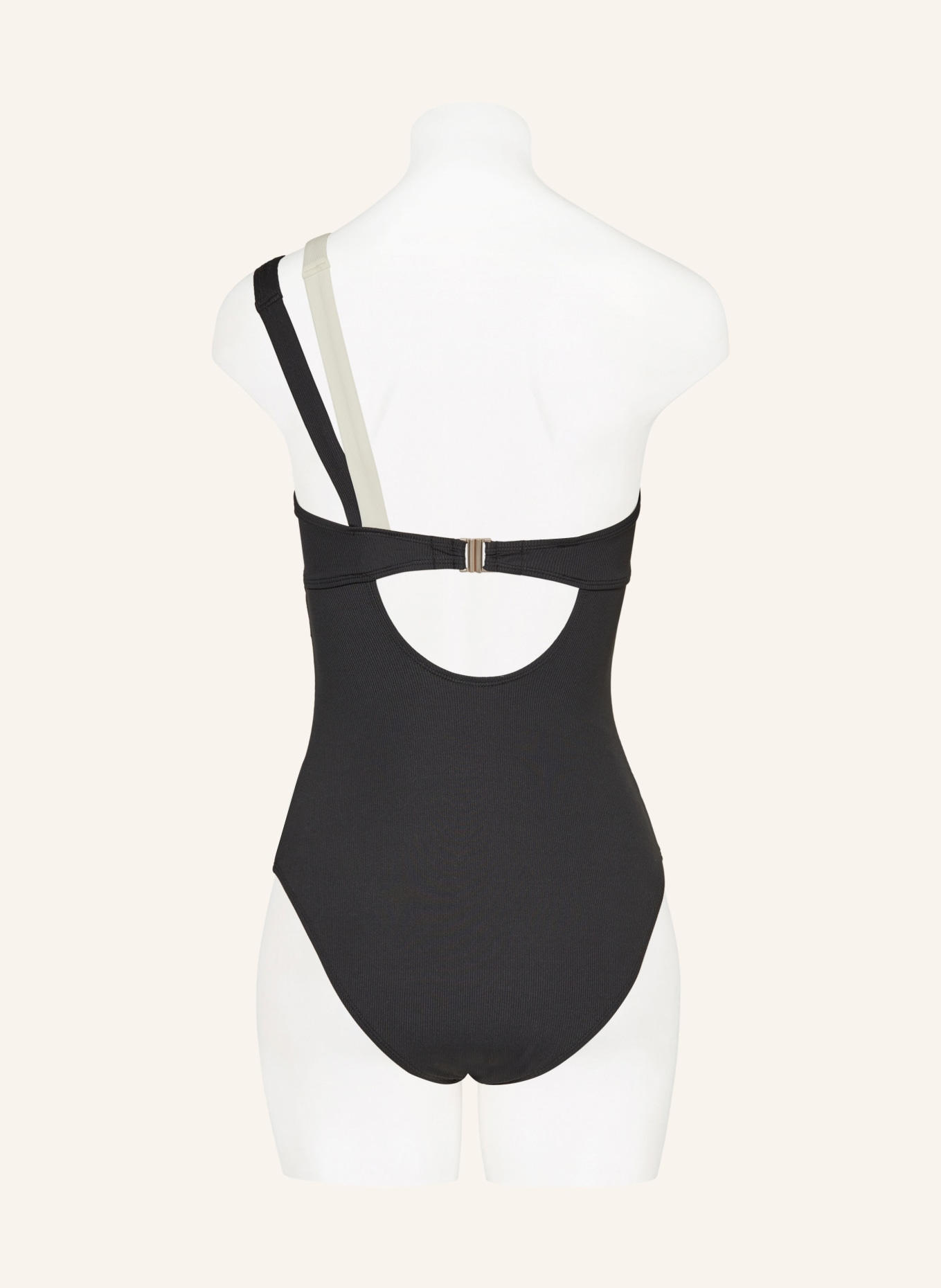 BEACHLIFE Underwire swimsuit VANILLA & BLACK, Color: BLACK/ ECRU (Image 3)