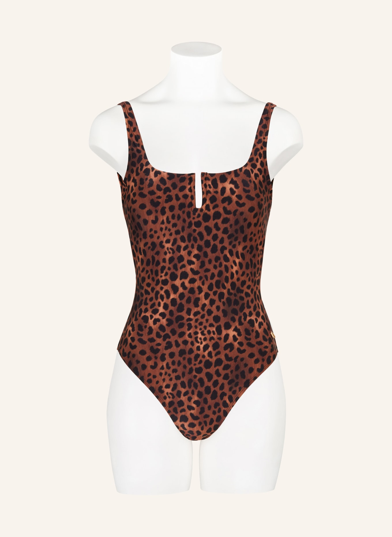 BEACHLIFE Swimsuit LEOPARD LOVER, Color: BLACK/ BROWN (Image 2)