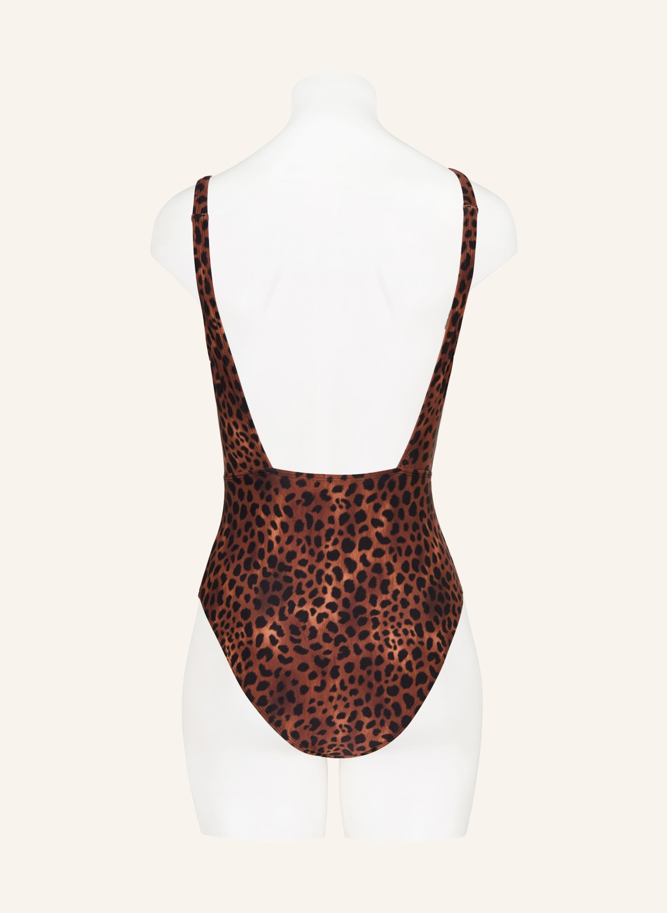 BEACHLIFE Swimsuit LEOPARD LOVER, Color: BLACK/ BROWN (Image 3)