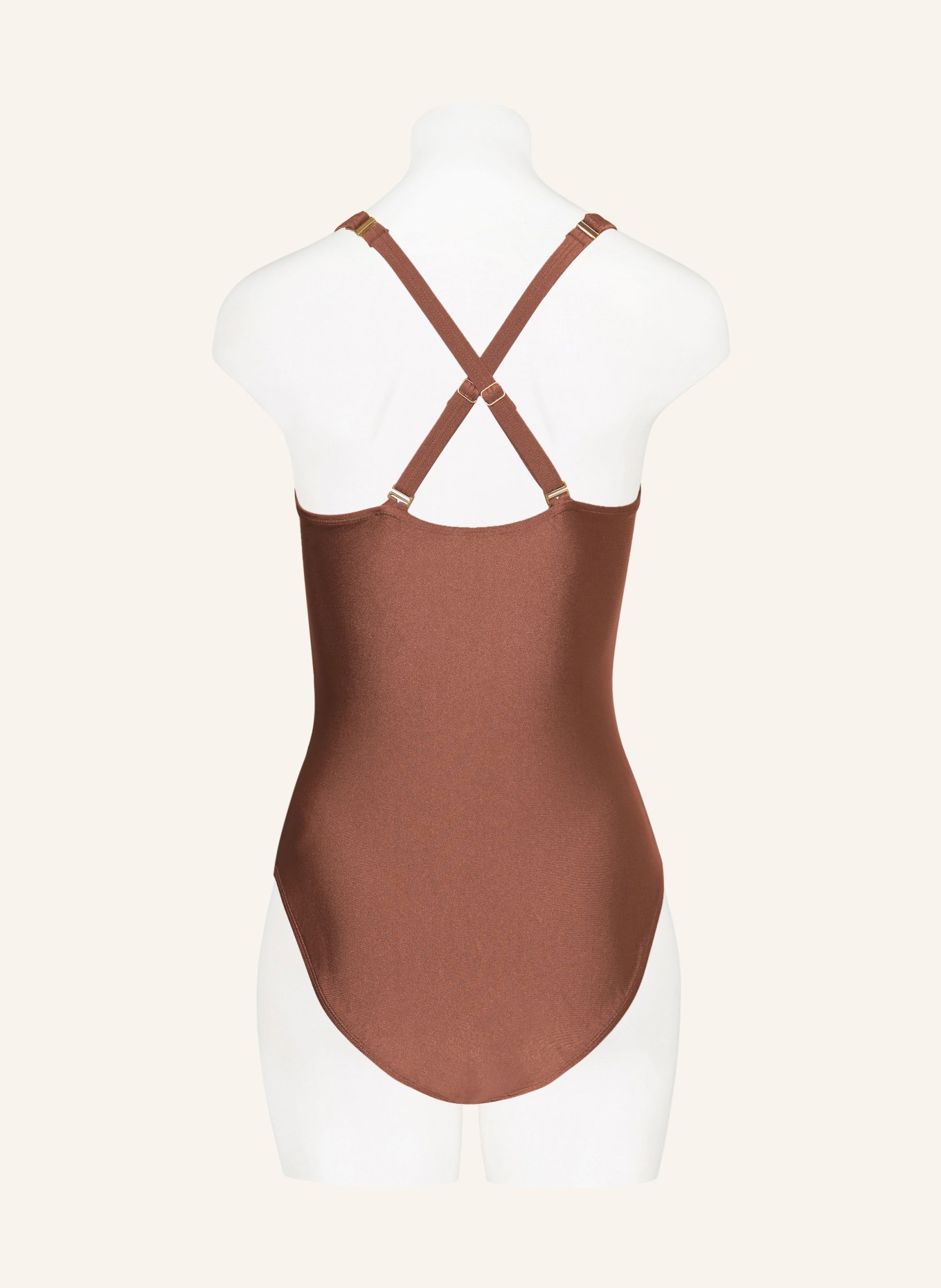 BEACHLIFE Shaping swimsuit CHOCOLATE SHINE, Color: BROWN (Image 5)