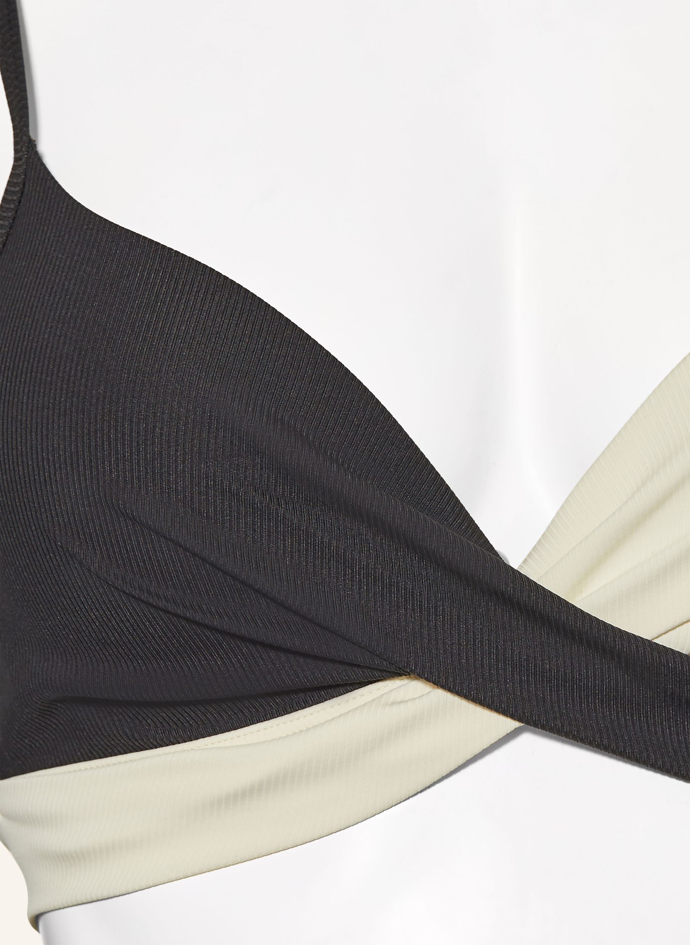BEACHLIFE Underwired bikini top VANILLA & BLACK, Color: BLACK/ ECRU (Image 6)
