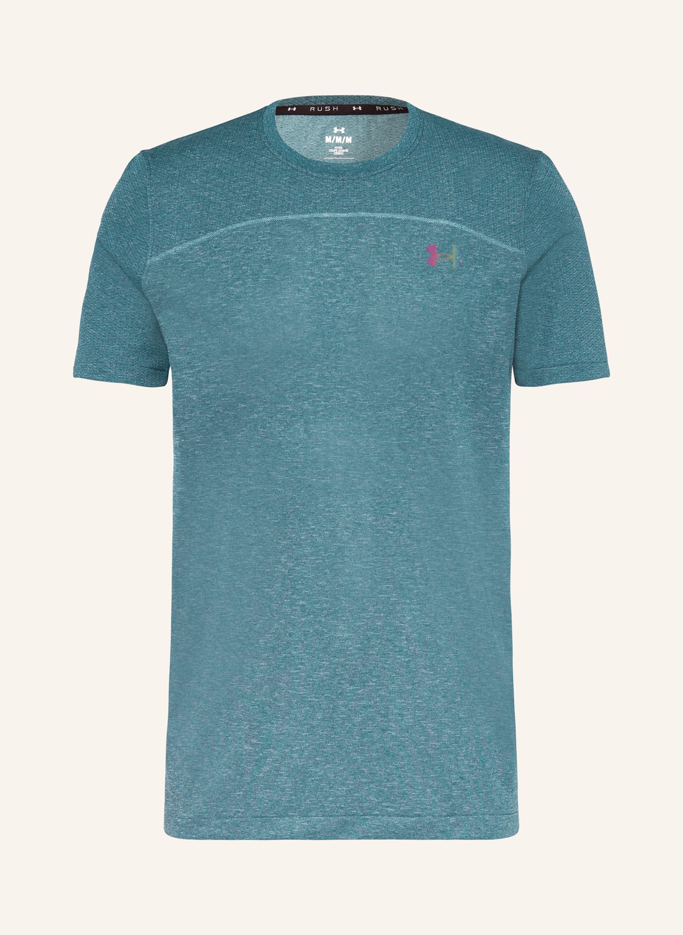UNDER ARMOUR T-Shirt UA RUSH™ VANISH ELITE SEAMLESS, Farbe: PETROL (Bild 1)