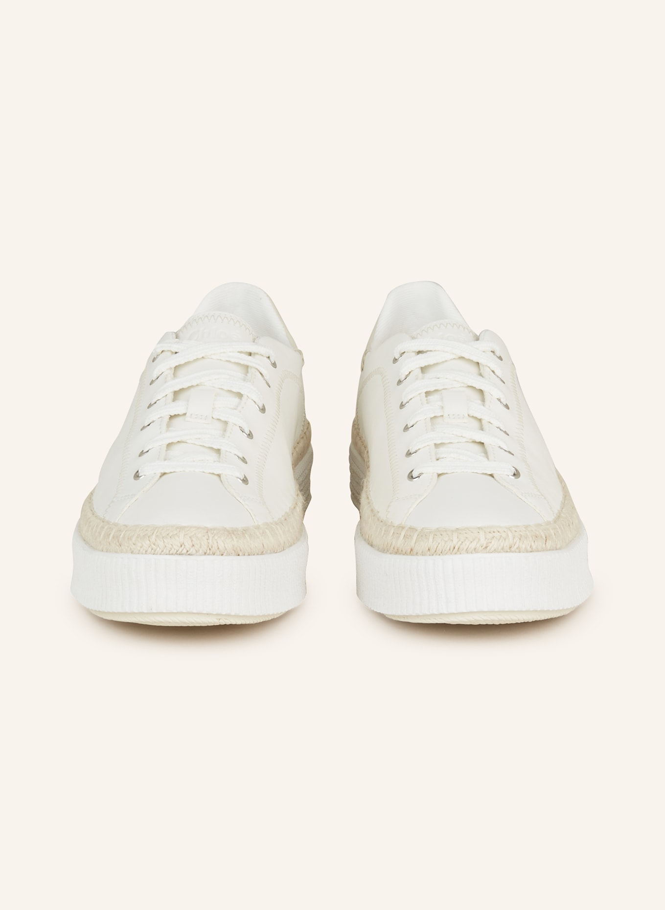 Chloé Sneakersy TELMA, Kolor: 101 WHITE (Obrazek 3)