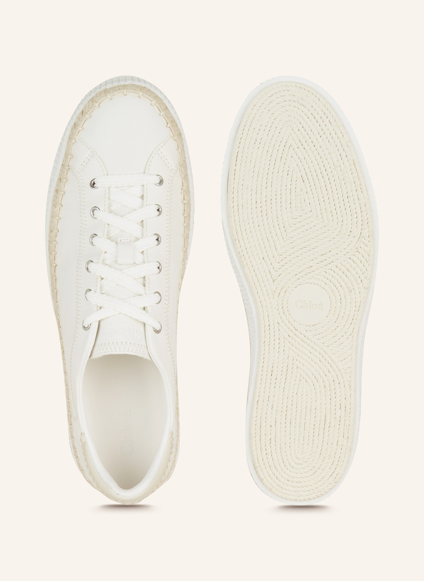 Chloé Sneakersy TELMA, Barva: 101 WHITE (Obrázek 5)
