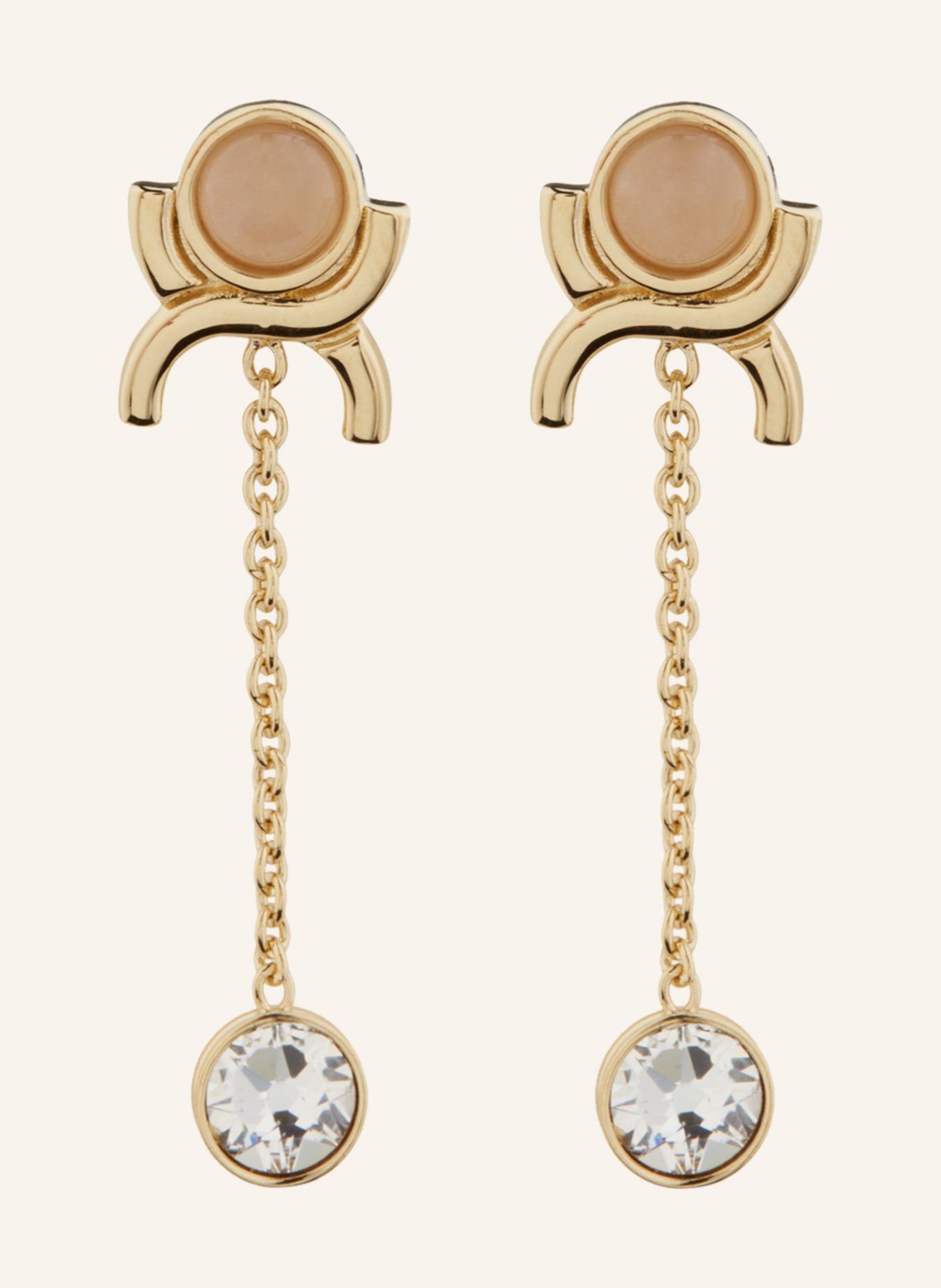 Chloé Earrings MARCIE, Color: GOLD/ ROSE GOLD/ WHITE (Image 1)