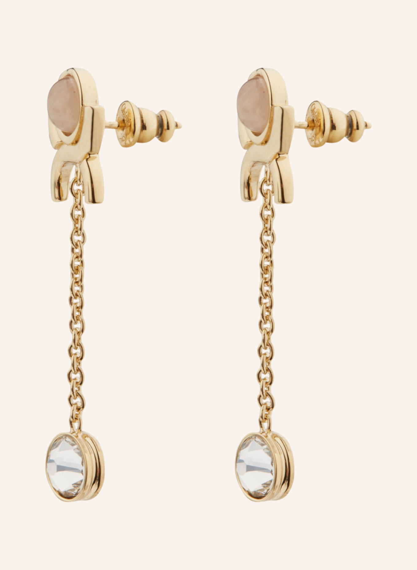 Chloé Earrings MARCIE, Color: GOLD/ ROSE GOLD/ WHITE (Image 2)