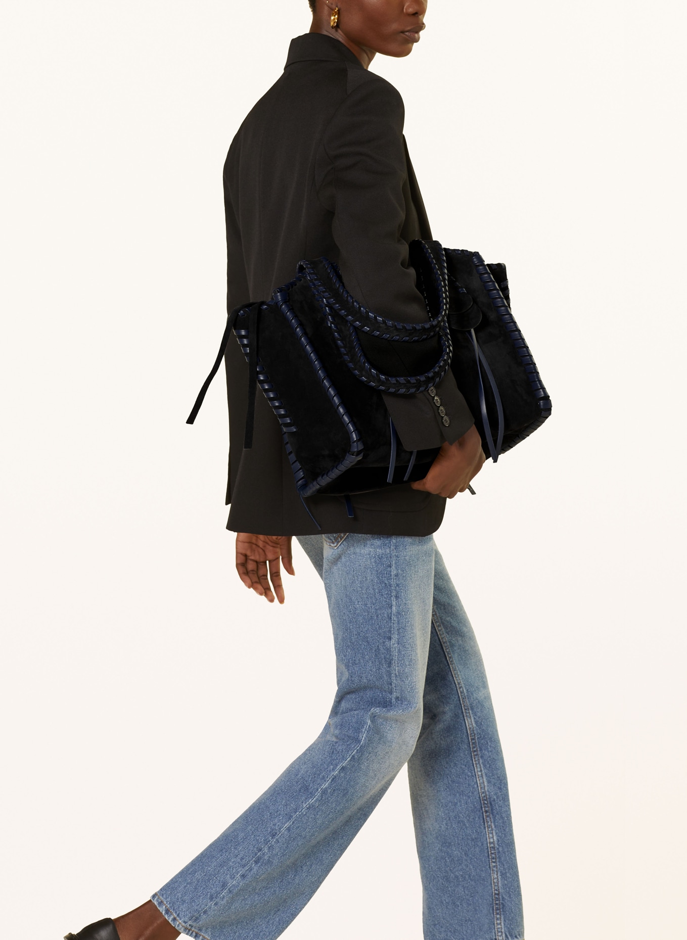 Chloé Handbag MONY MEDIUM, Color: MIDNIGHT BLUE (Image 4)