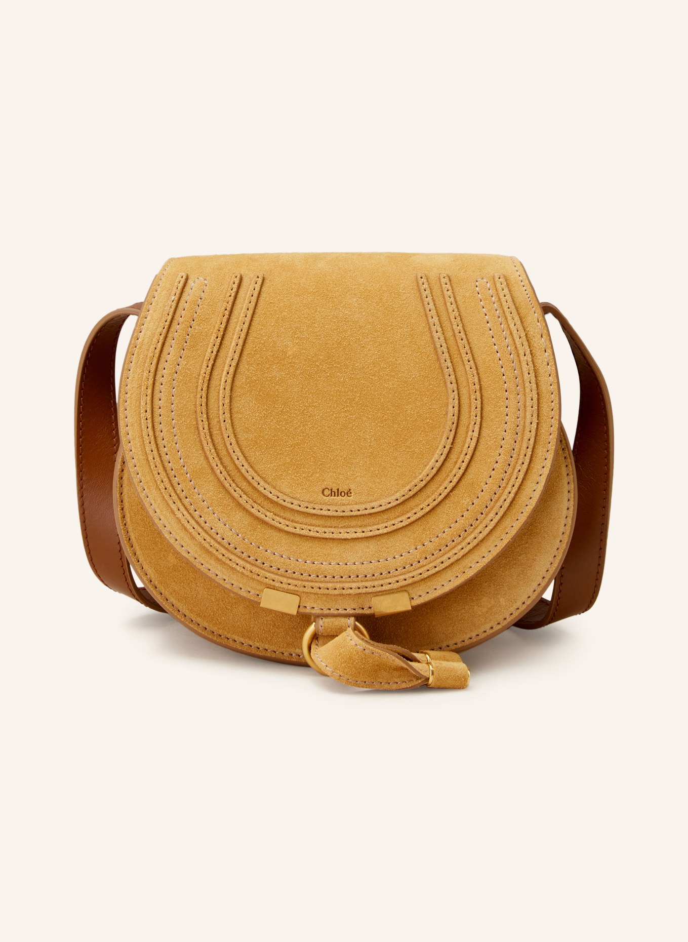 Chloé Crossbody bag MARCIE SMALL, Color: Safarie Gold (Image 1)