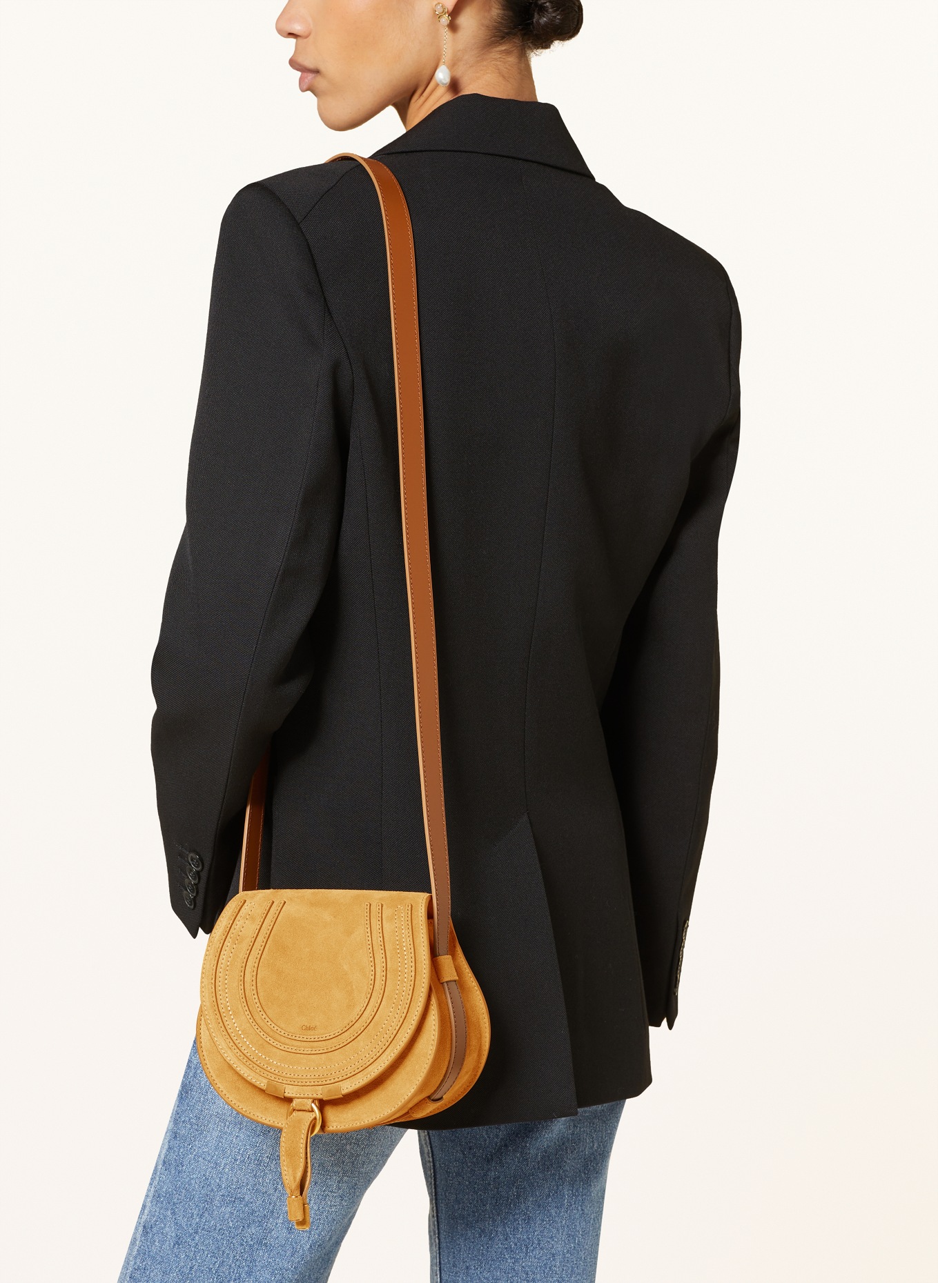 Chloé Crossbody bag MARCIE SMALL, Color: Safarie Gold (Image 4)