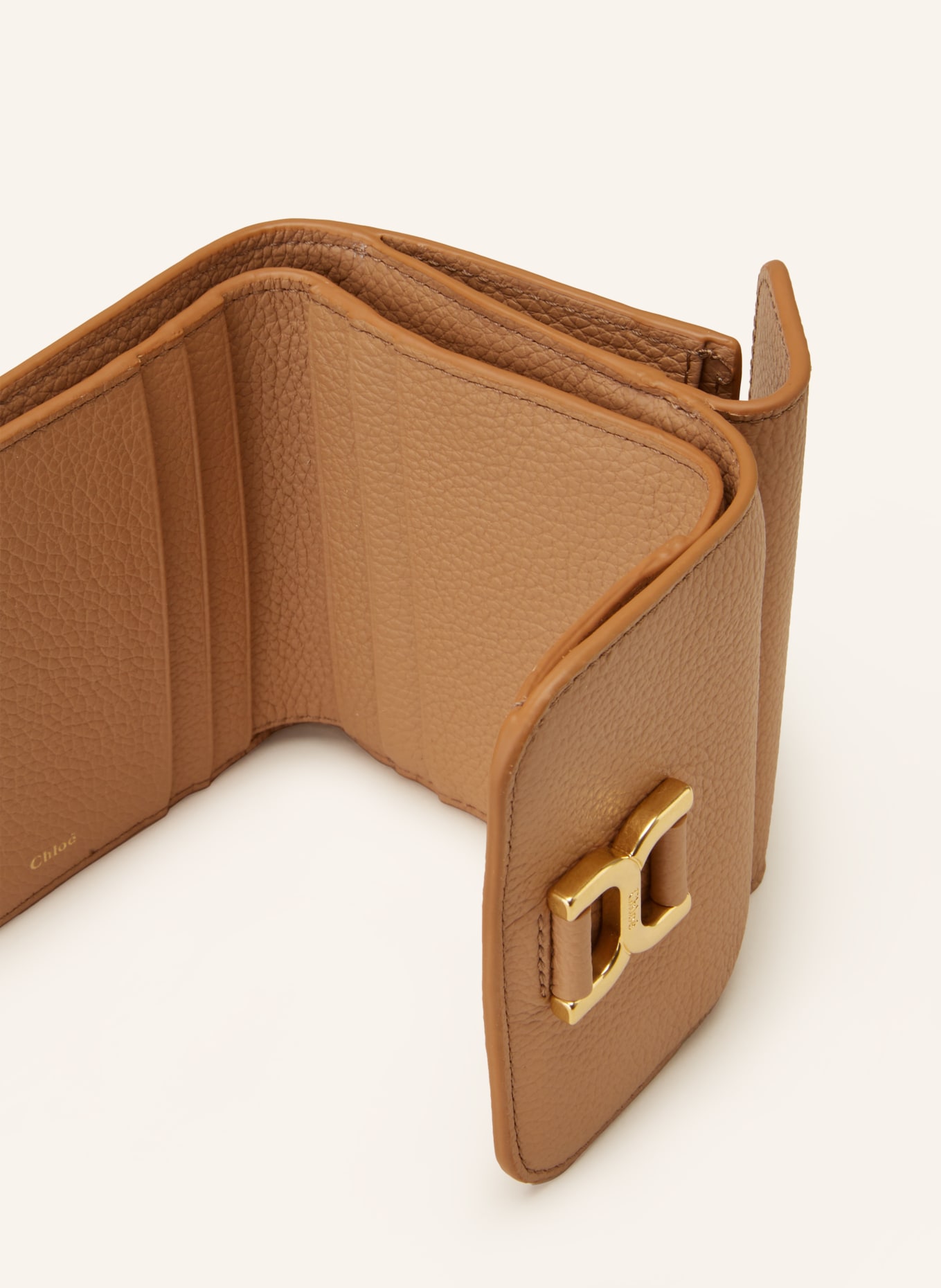 Chlo Wallet MARCIE in camel