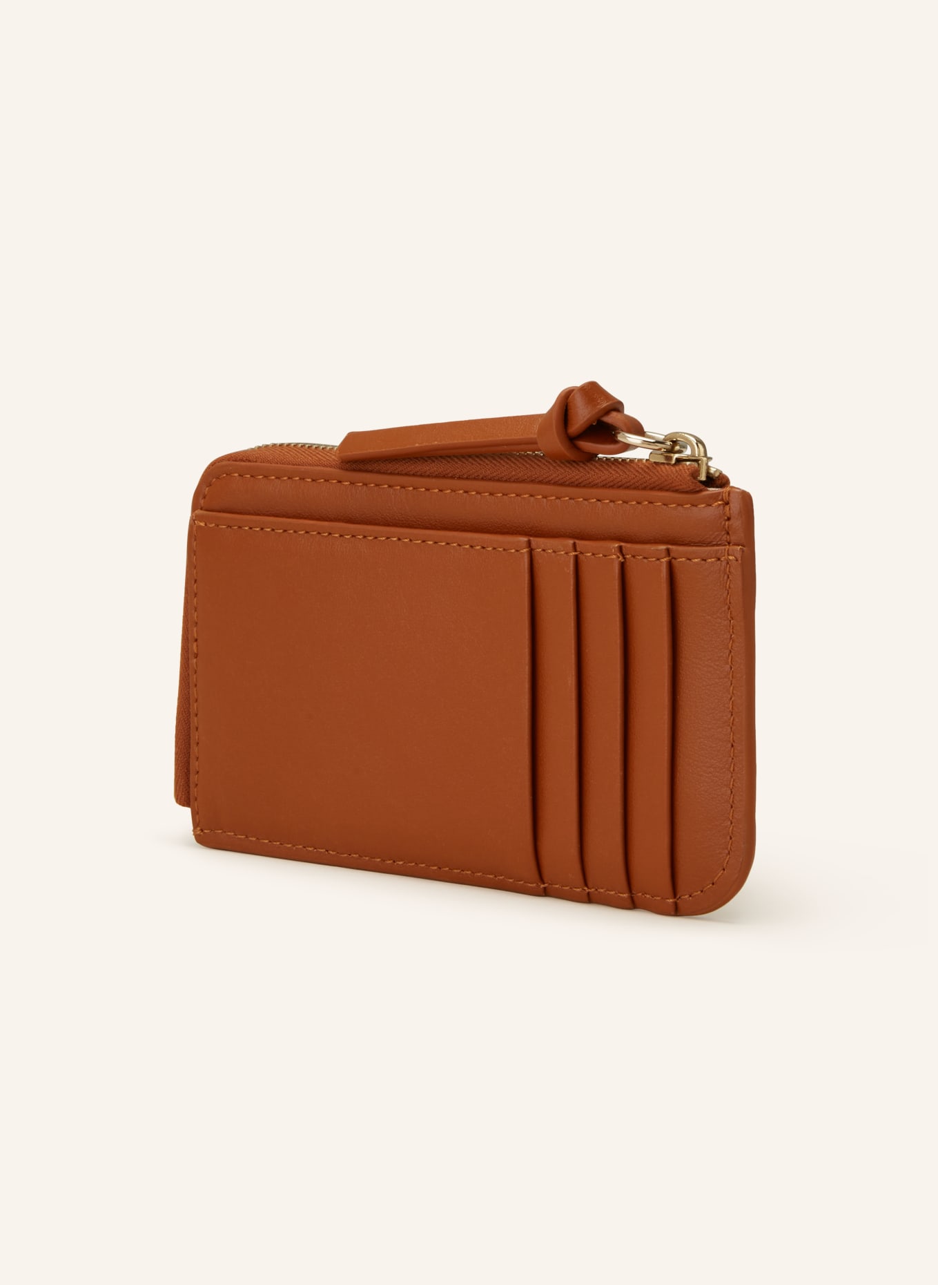 Chloé Card case with coin compartment, Color: CARAMEL (Image 2)