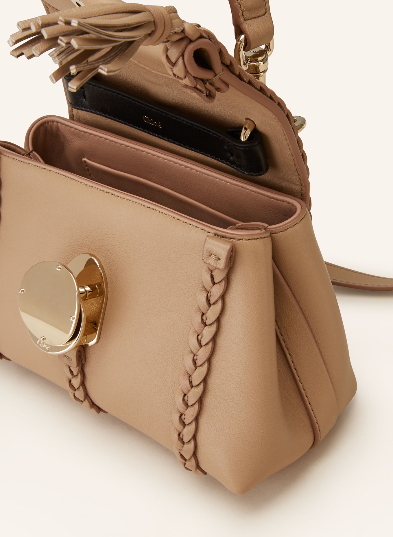 Chloé Handbag PENELOPE MINI, Color: LIGHT BROWN (Image 3)