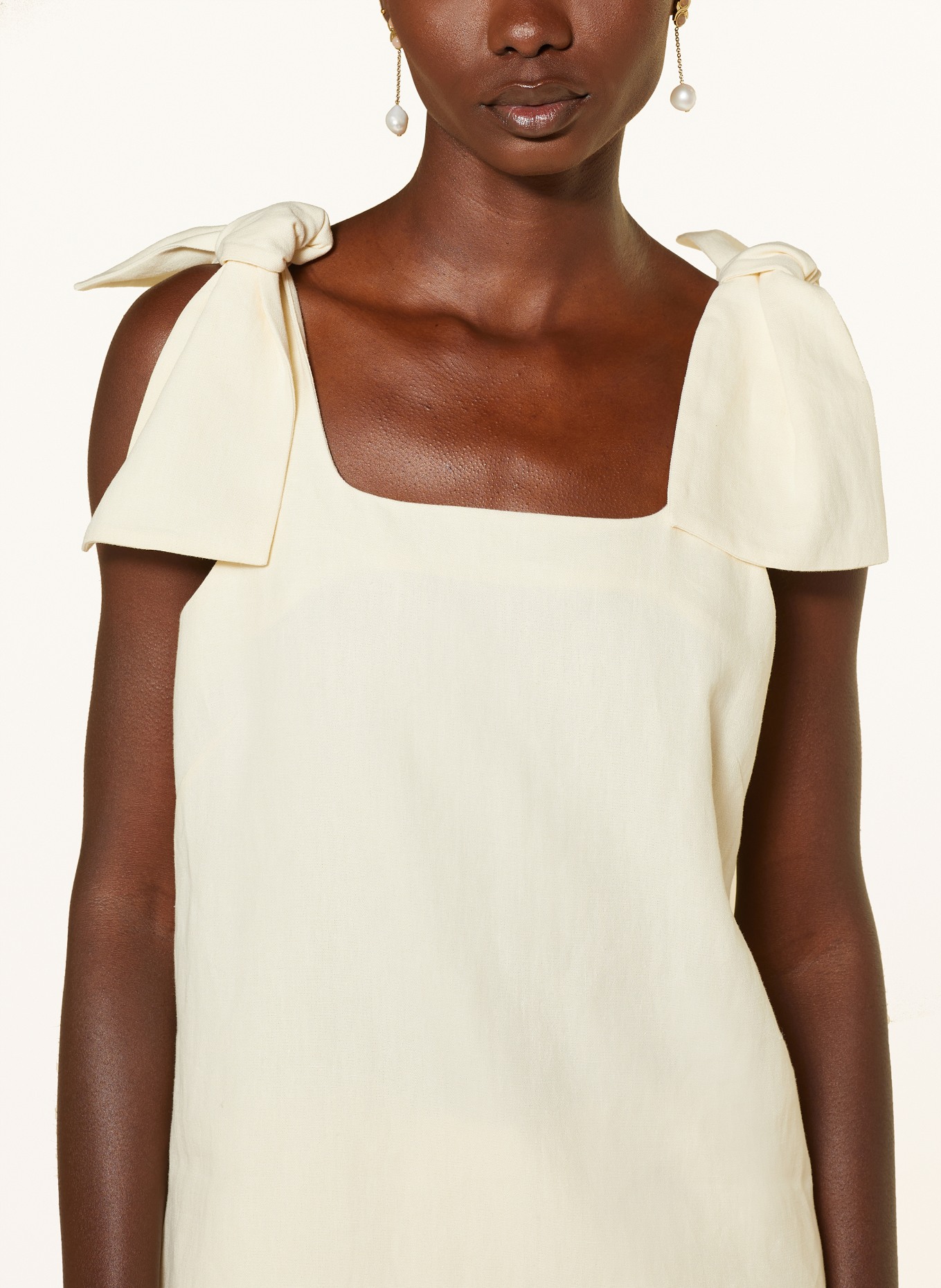 Chloé Blouse top made of linen, Color: ECRU (Image 4)