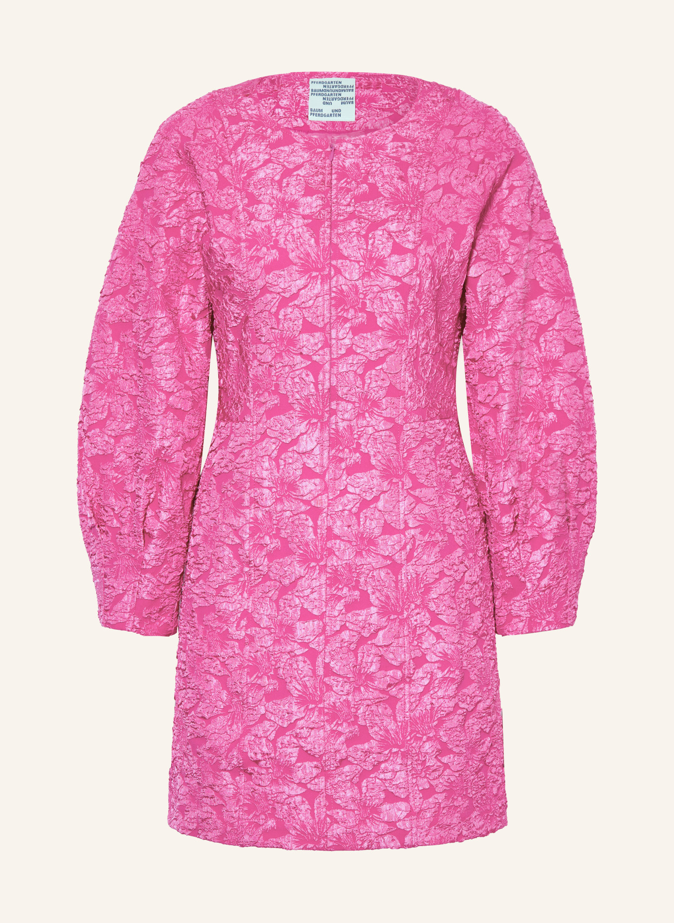 BAUM UND PFERDGARTEN Jacquard-Kleid AMYRA, Farbe: PINK (Bild 1)