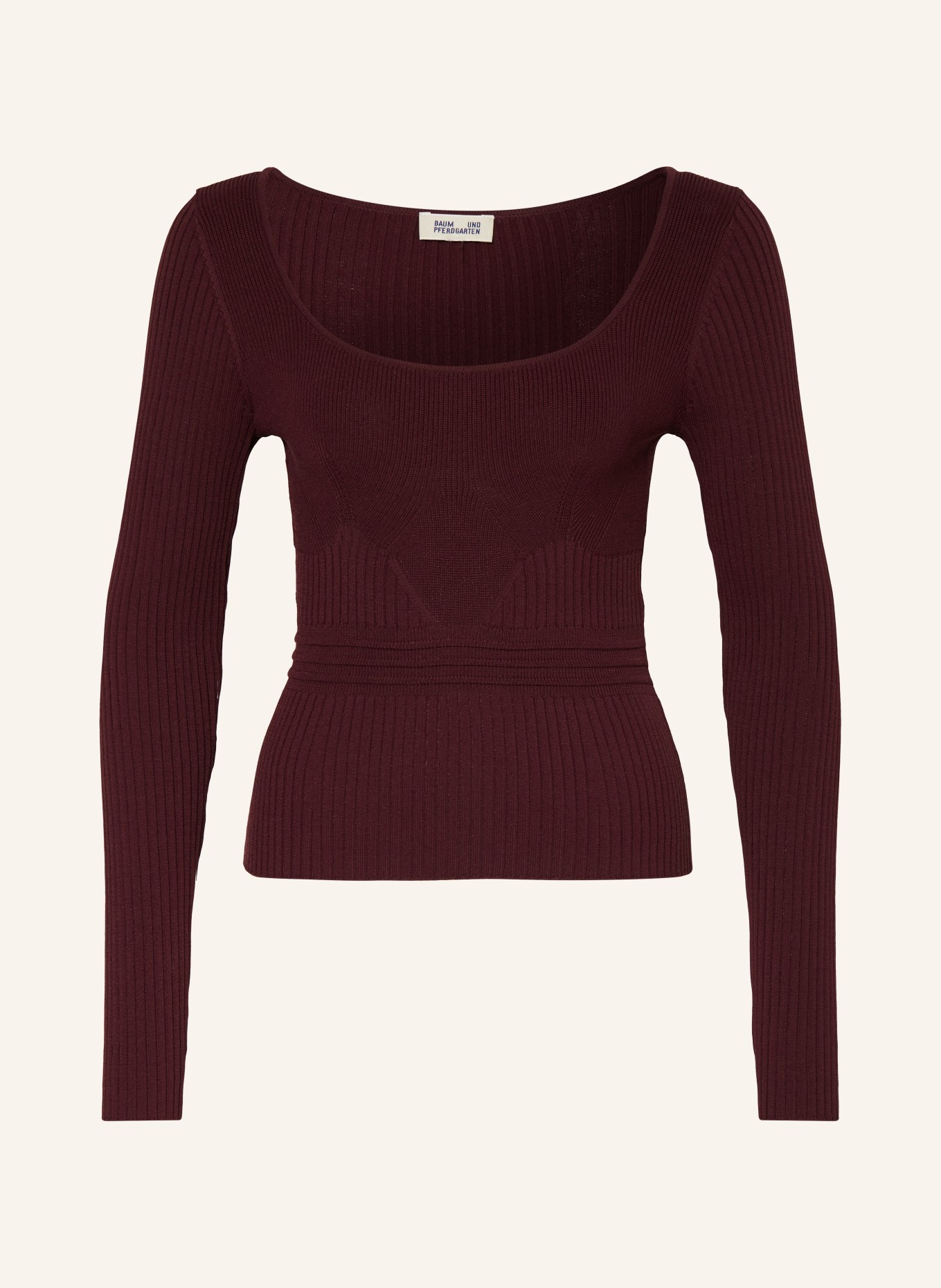 BAUM UND PFERDGARTEN Sweater CAMBRIA, Color: DARK PURPLE (Image 1)