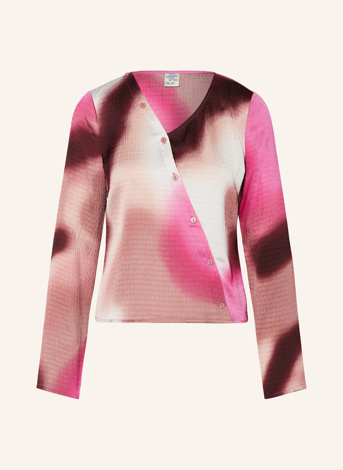 BAUM UND PFERDGARTEN Bluse MAIA, Farbe: DUNKELROT/ HELLROSA/ PINK (Bild 1)