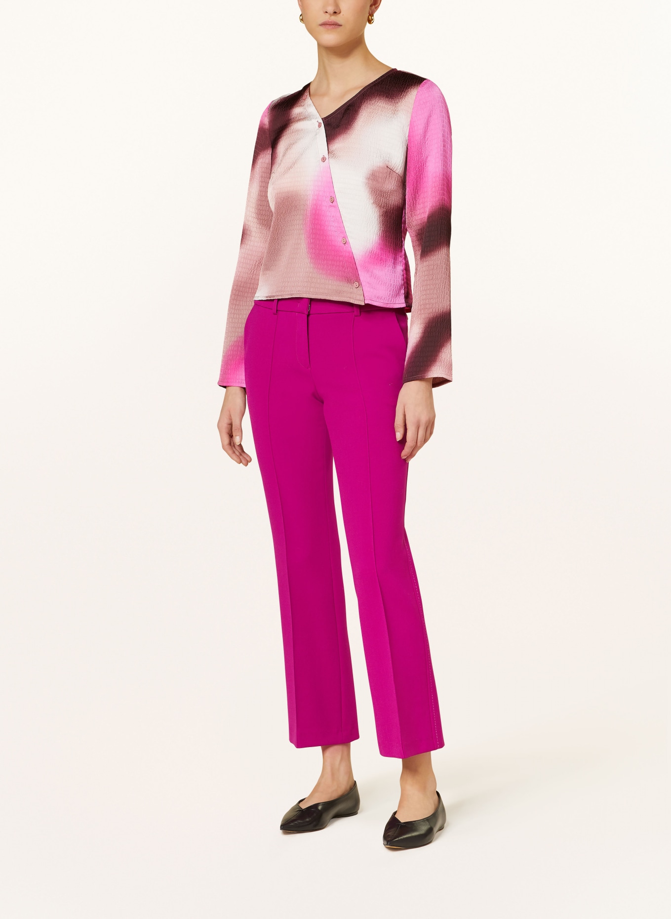 BAUM UND PFERDGARTEN Bluse MAIA, Farbe: DUNKELROT/ HELLROSA/ PINK (Bild 2)
