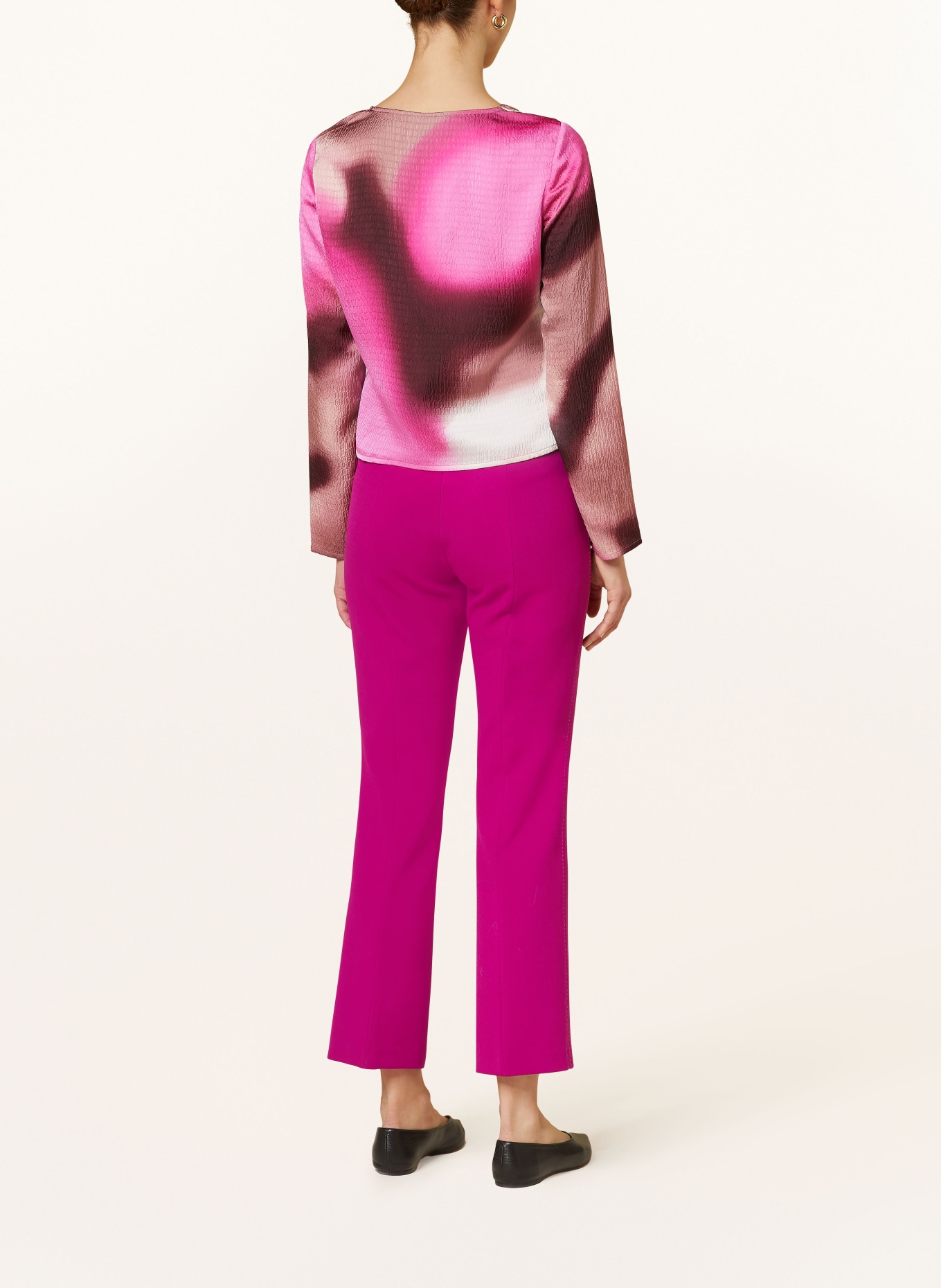 BAUM UND PFERDGARTEN Bluse MAIA, Farbe: DUNKELROT/ HELLROSA/ PINK (Bild 3)