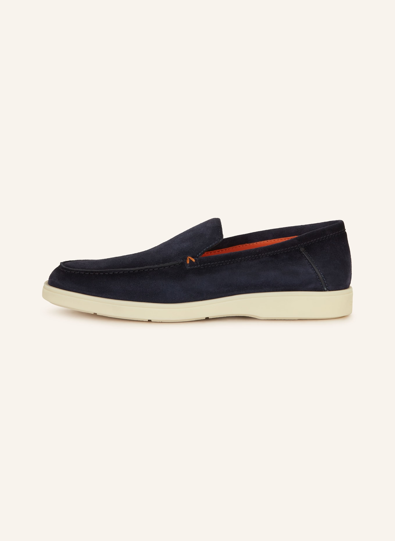 Santoni Slipper BOTANIST: DUNKELBLAU