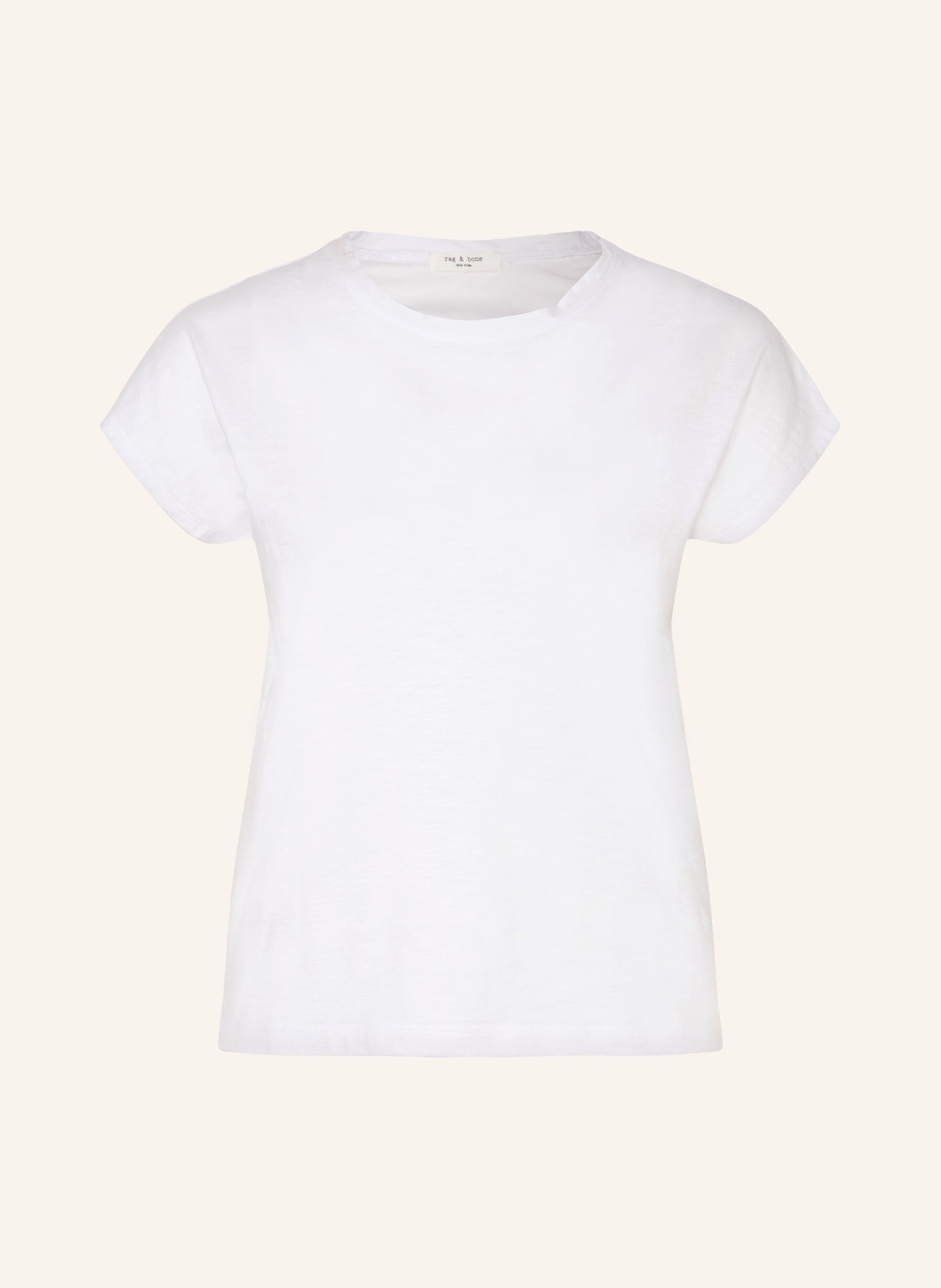 rag & bone T-shirt THE SLUB, Color: WHITE (Image 1)