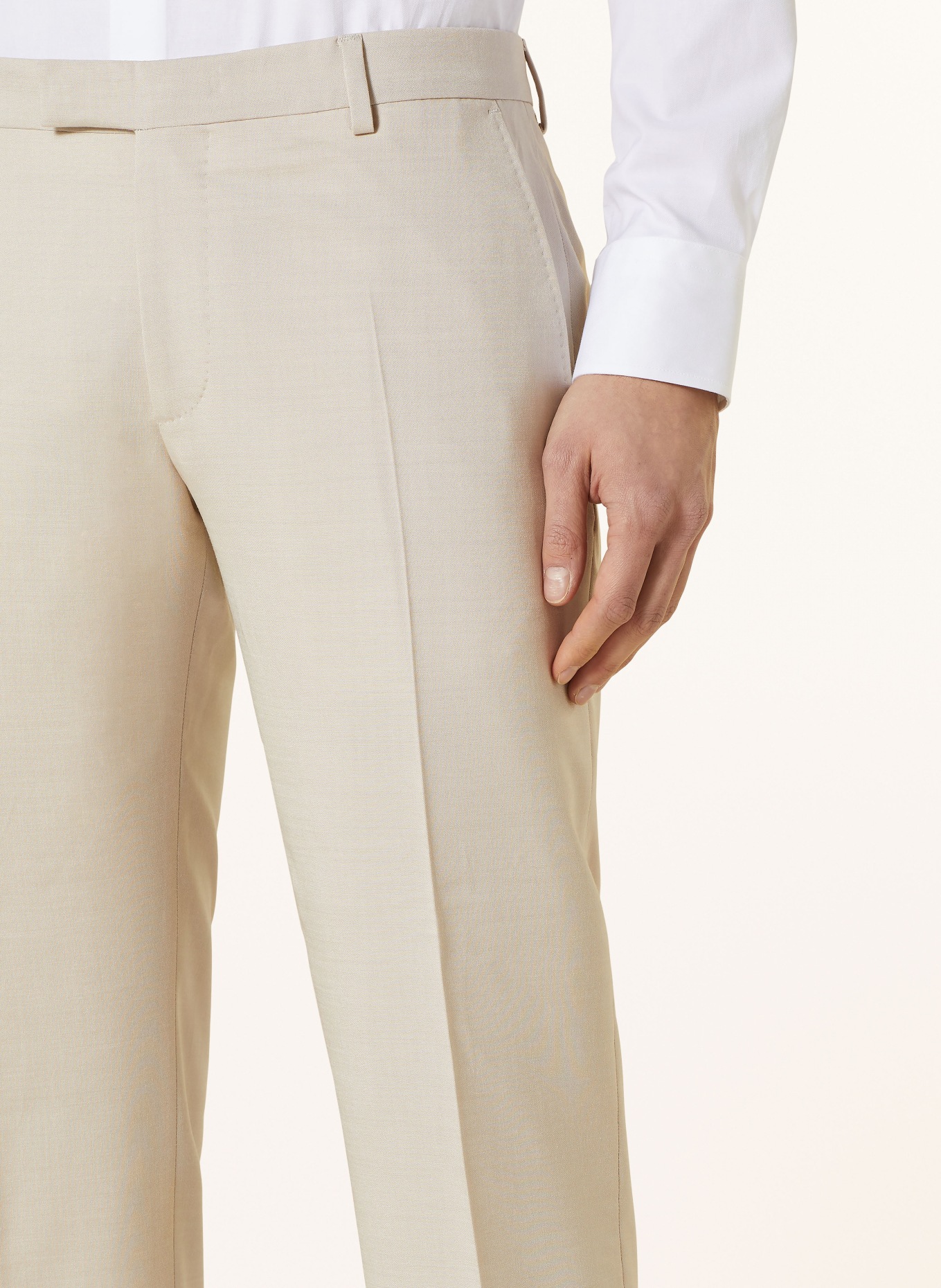 JOOP! Spodnie garniturowe BLAYR slim fit, Kolor: 290 Open Beige                 290 (Obrazek 6)