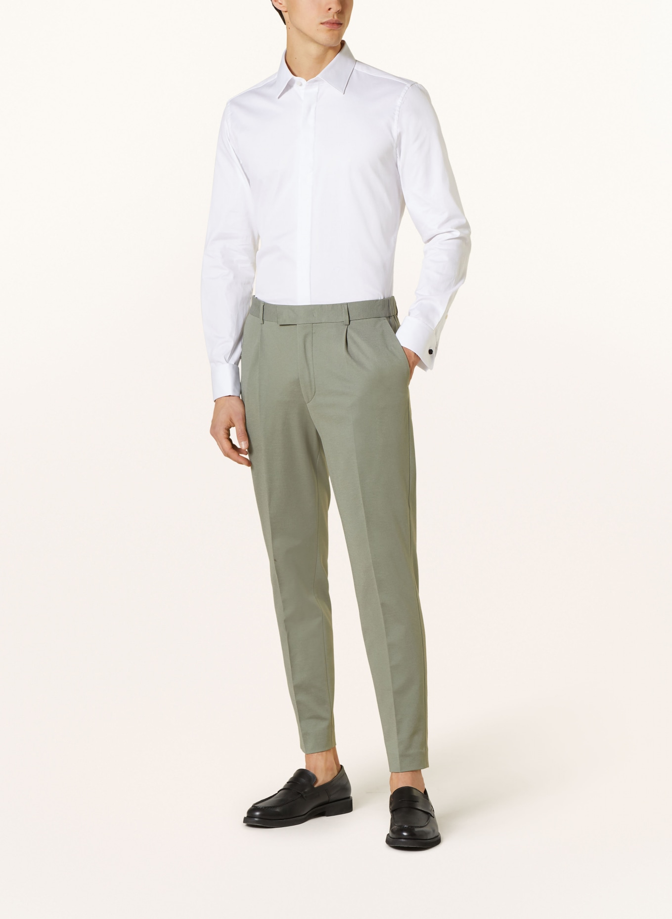 JOOP! Chino kalhoty Extra Slim Fit, Barva: OLIVOVÁ (Obrázek 3)