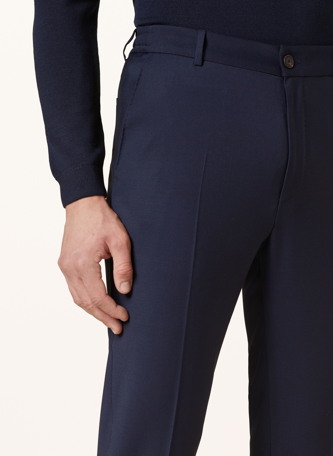 JOOP! Spodnie garniturowe BAXX slim fit, Kolor: 401 Dark Blue                  401 (Obrazek 6)