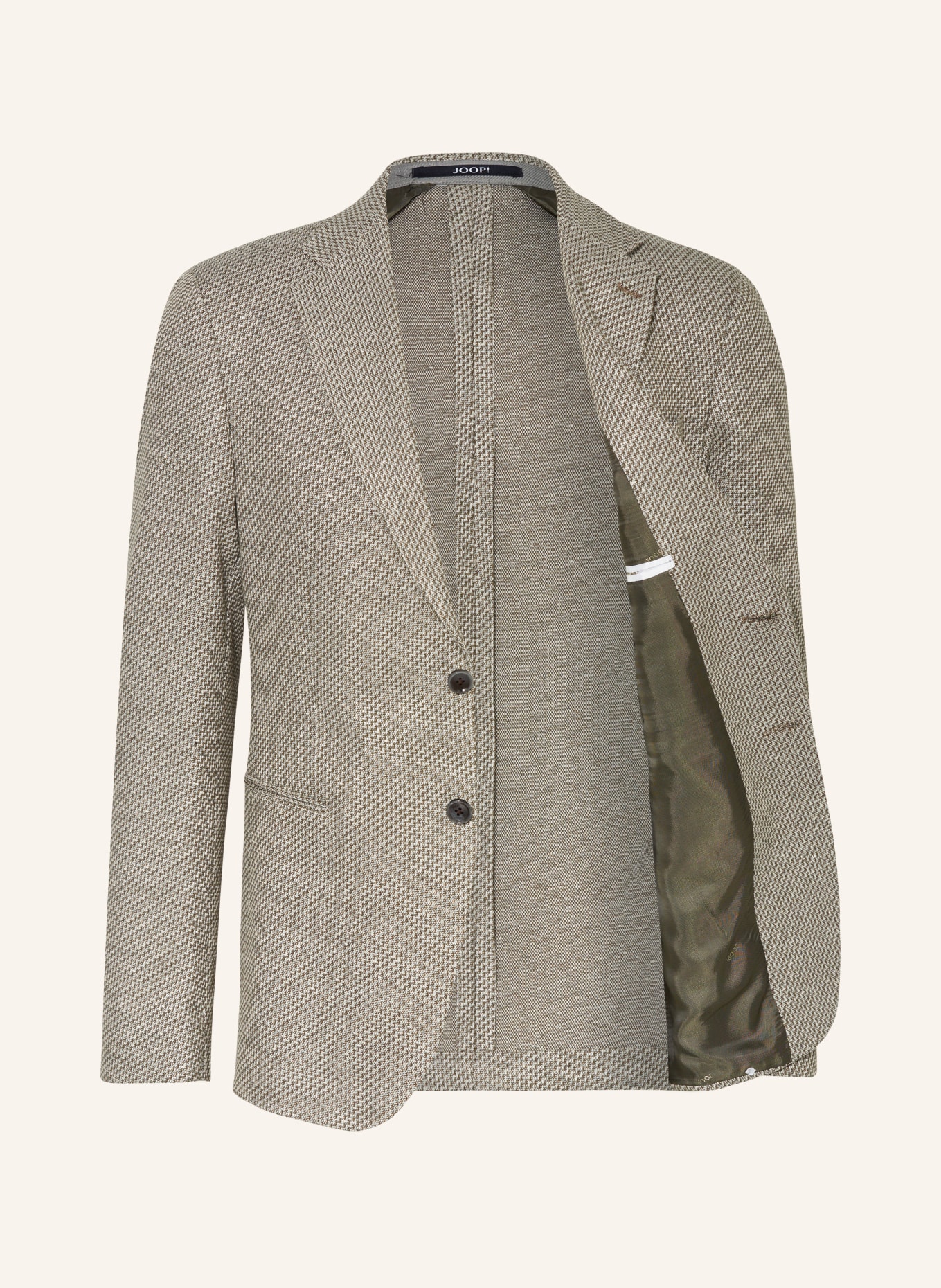 JOOP! Tailored jacket HAWKSLEY slim fit, Color: GREEN/ WHITE (Image 4)