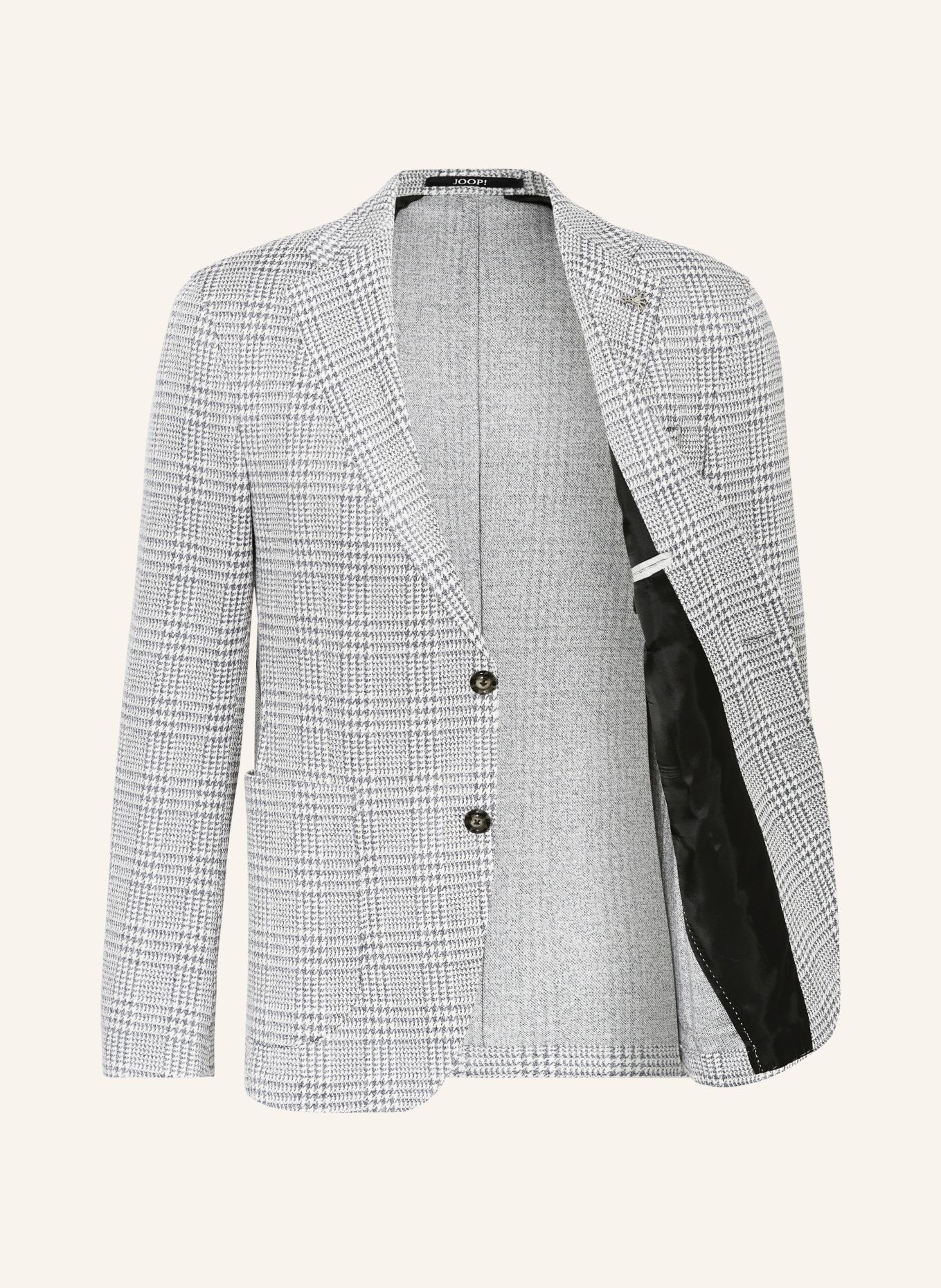 JOOP! Tailored jacket HOVEREST Slim Fit, Color: WHITE/ BLUE GRAY (Image 4)