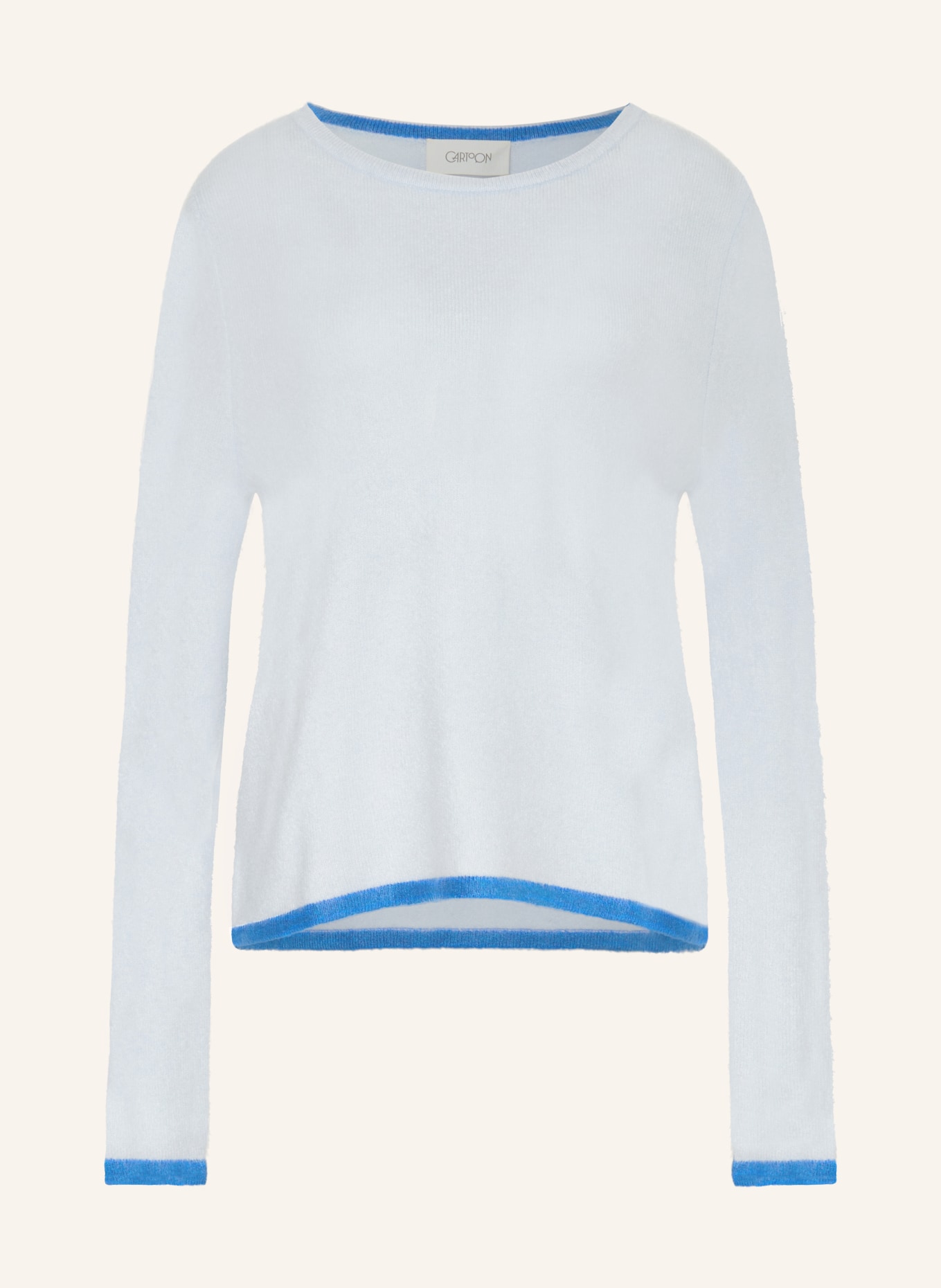 CARTOON Sweater, Color: LIGHT BLUE (Image 1)