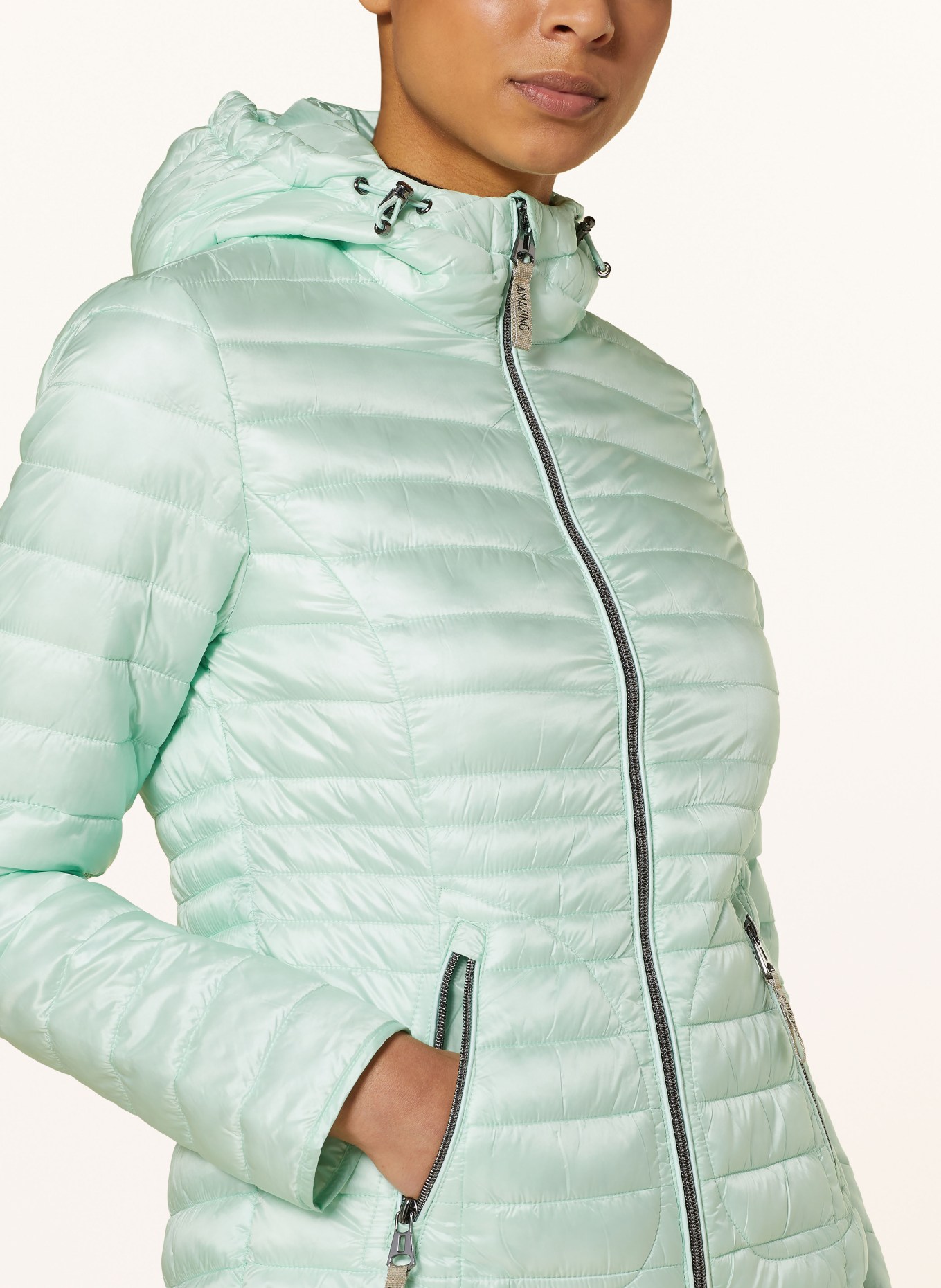 CARTOON Quilted jacket, Color: LIGHT GREEN (Image 5)