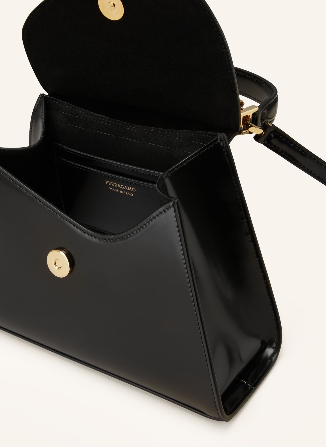 FERRAGAMO Handbag PRISMA, Color: BLACK (Image 3)