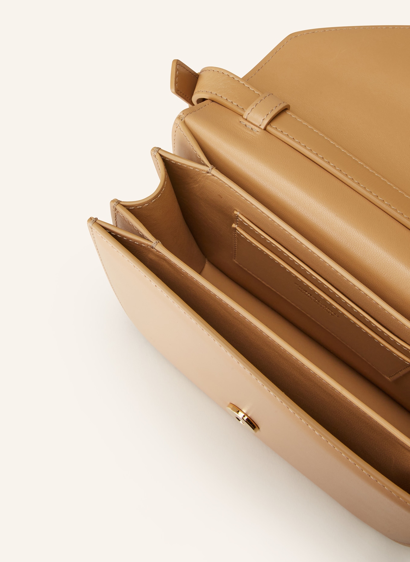 FERRAGAMO Crossbody bag OYSTER, Color: CAMEL (Image 3)