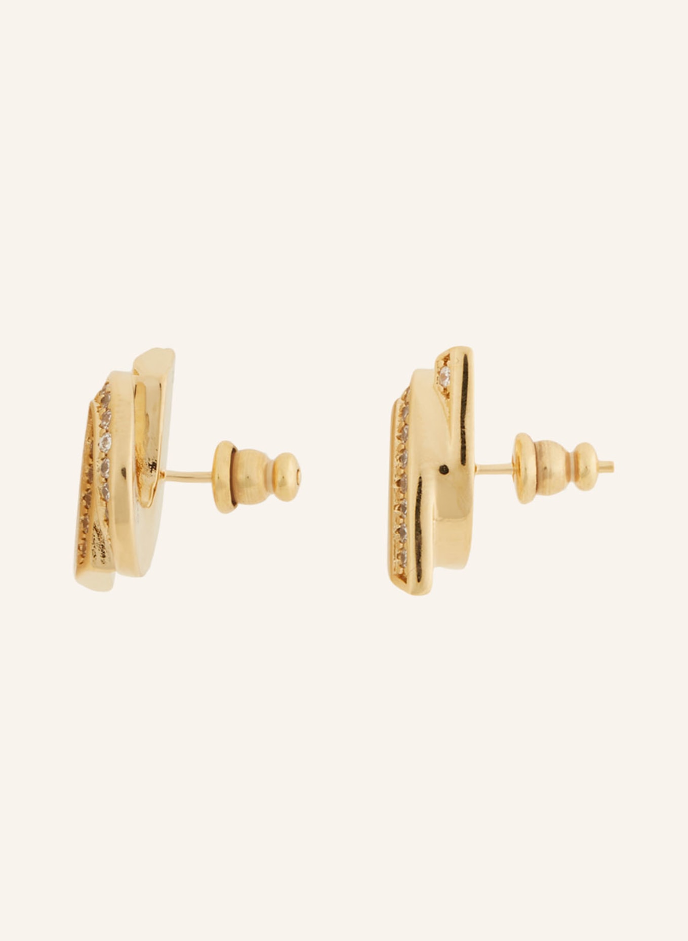 FERRAGAMO Earrings, Color: GOLD/ WHITE (Image 2)