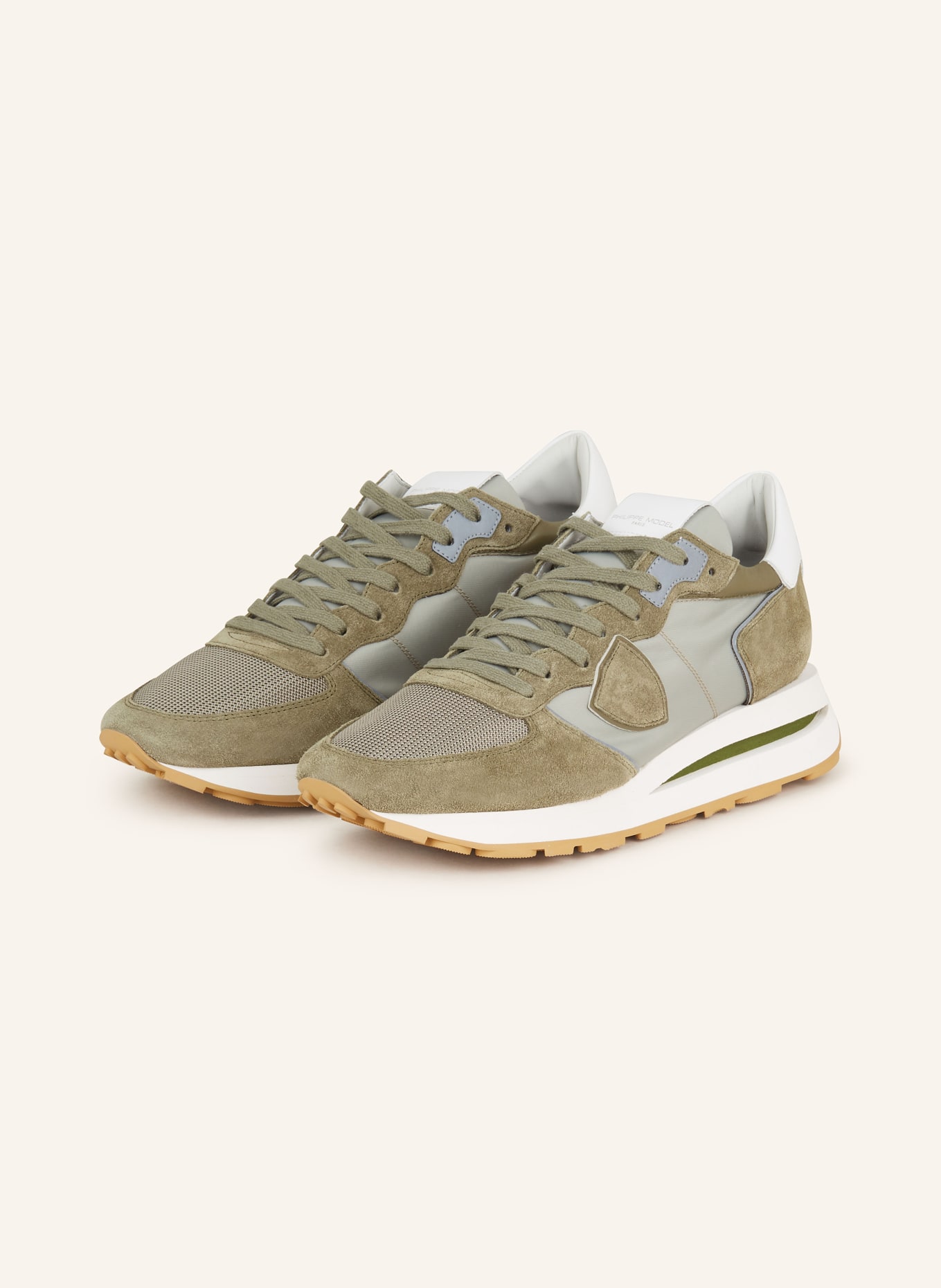 PHILIPPE MODEL Sneakers TROPEZ, Color: OLIVE (Image 1)
