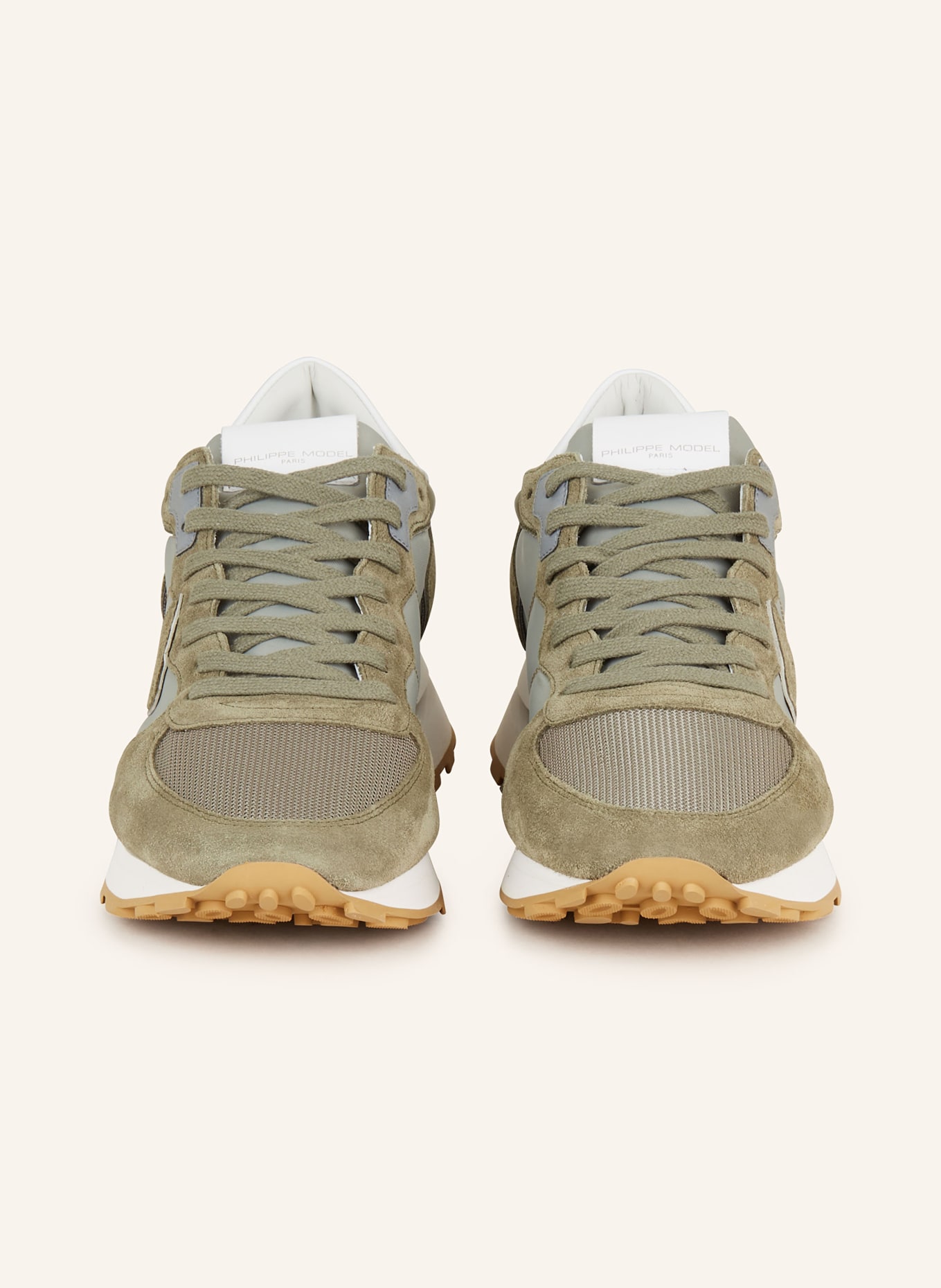 PHILIPPE MODEL Sneakersy TROPEZ, Kolor: OLIWKOWY (Obrazek 3)