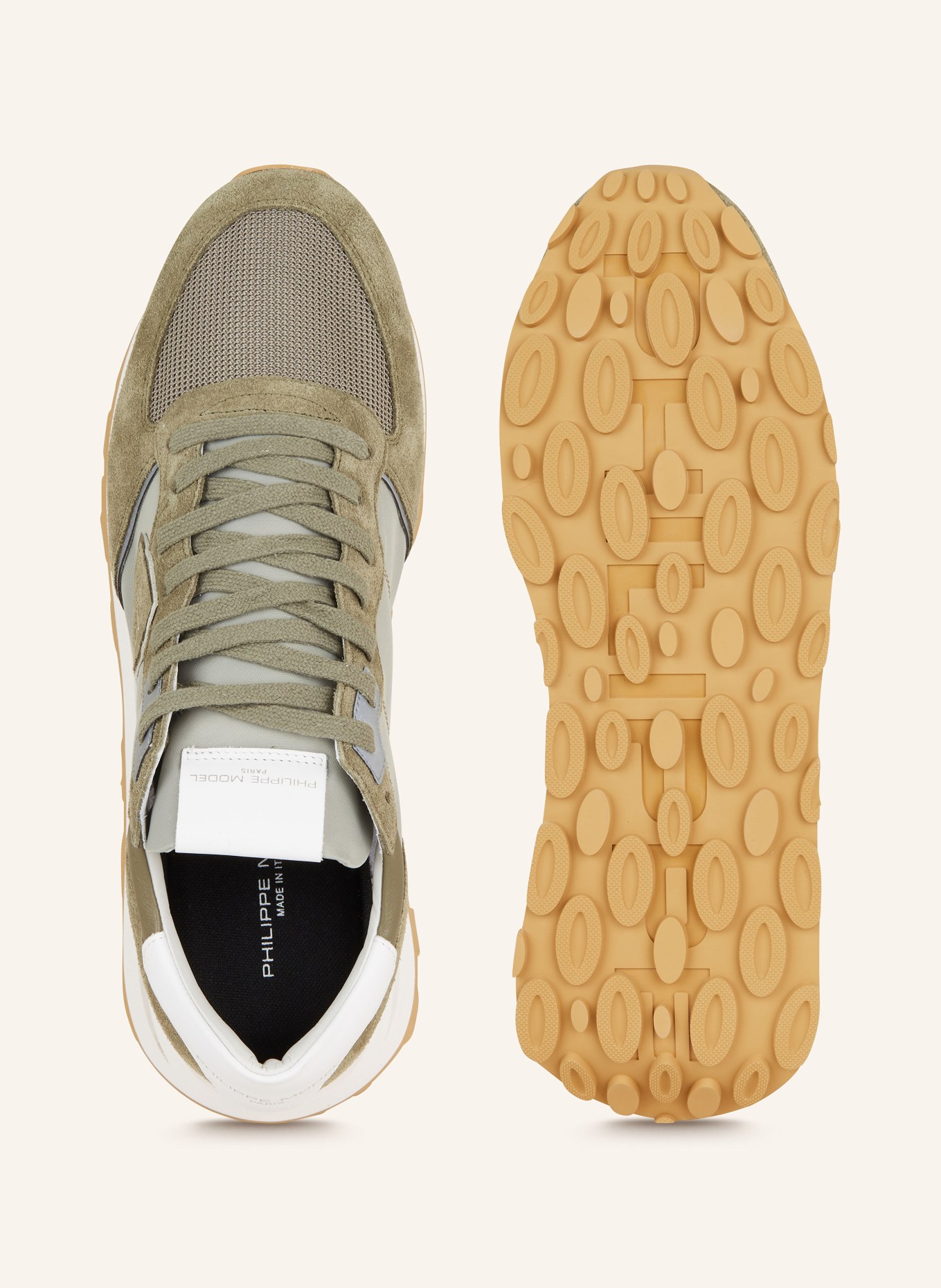 PHILIPPE MODEL Sneakersy TROPEZ, Kolor: OLIWKOWY (Obrazek 5)