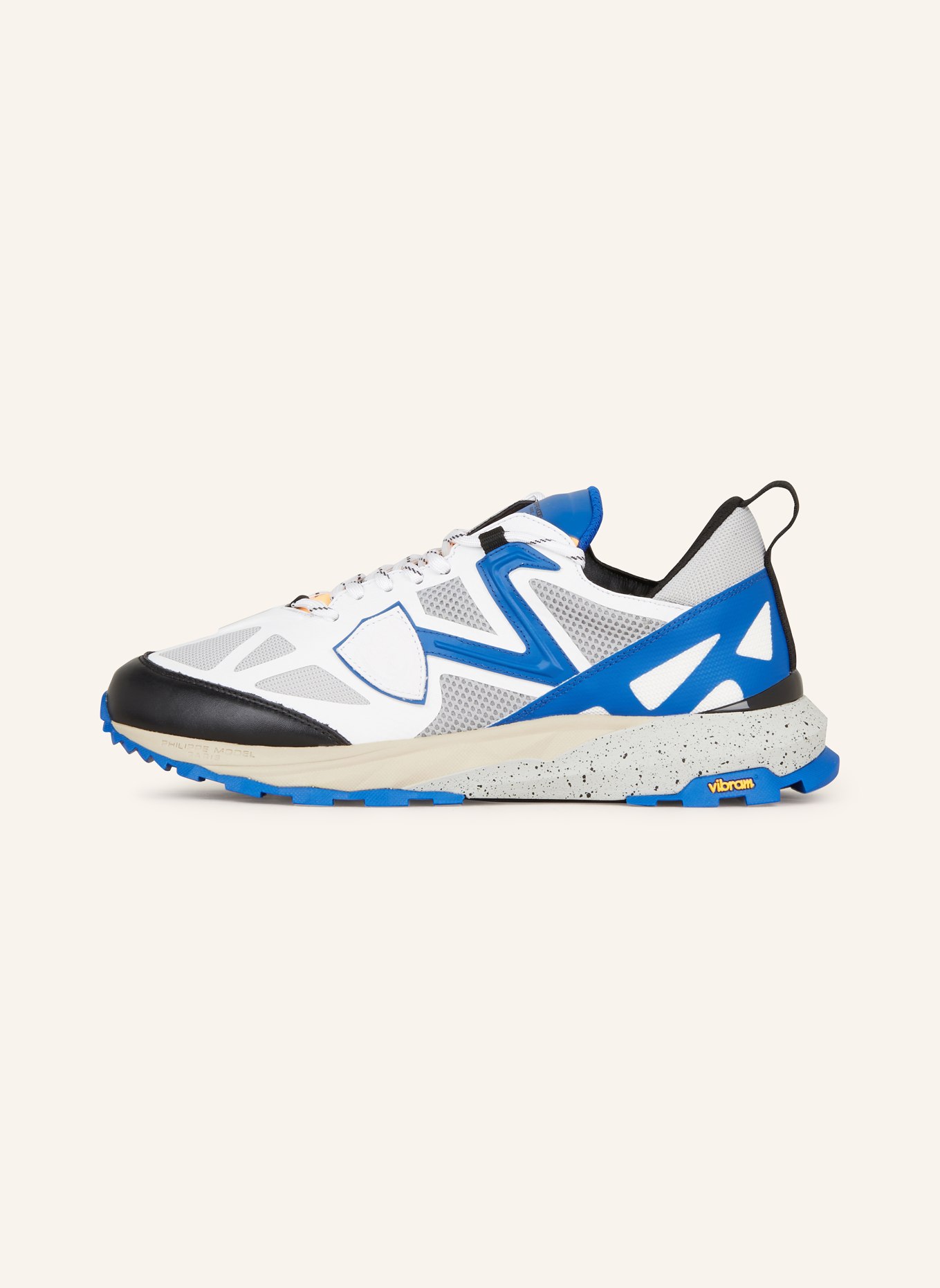 PHILIPPE MODEL Sneakers ROCX, Color: WHITE/ BLUE/ BLACK (Image 4)