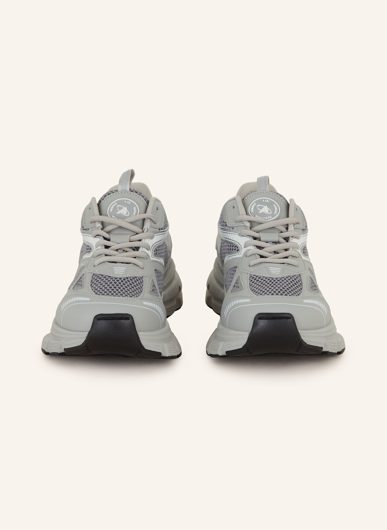 AXEL ARIGATO Sneakersy MARATHON RUNNER, Kolor: JASNOCZARY/ SREBRNY (Obrazek 3)