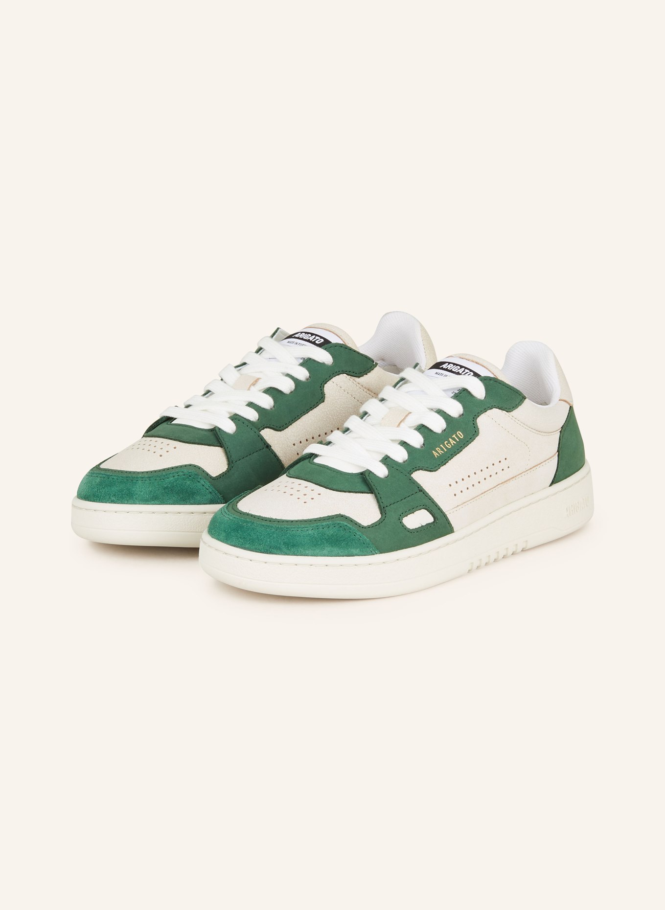 AXEL ARIGATO Sneakers DICE LO, Color: GREEN/ BEIGE (Image 1)