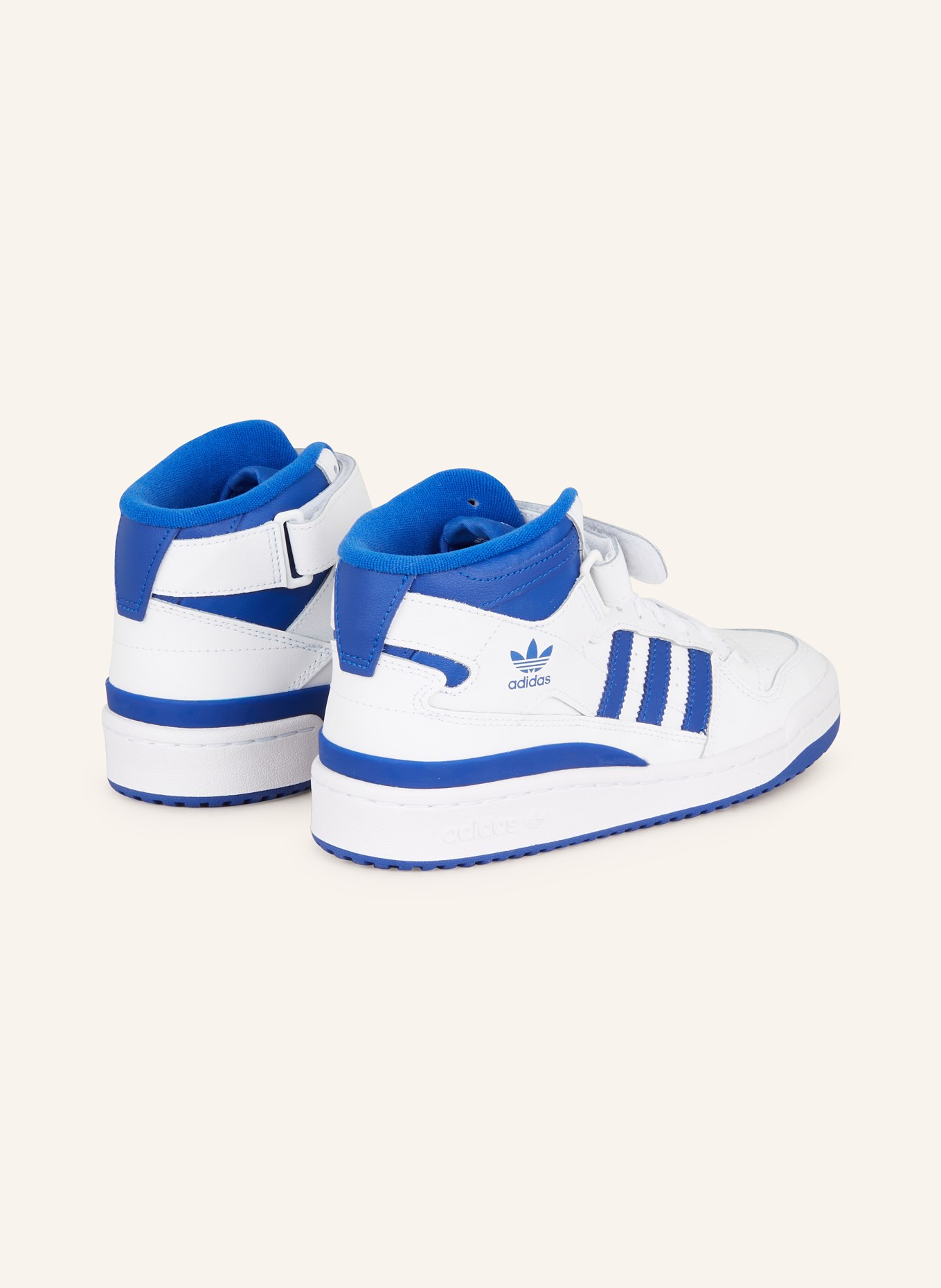 adidas Originals Hightop-Sneaker FORUM MID, Farbe: WEISS/ BLAU (Bild 2)