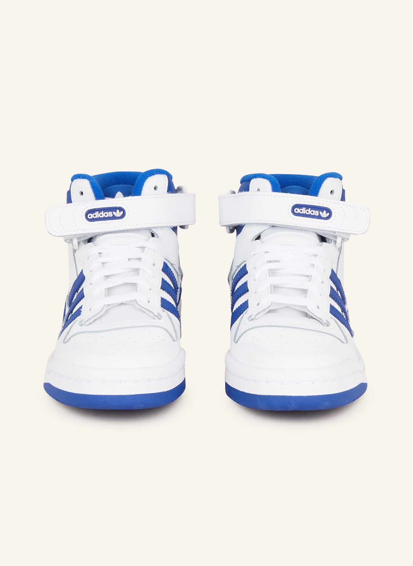 adidas Originals Hightop-Sneaker FORUM MID, Farbe: WEISS/ BLAU (Bild 3)