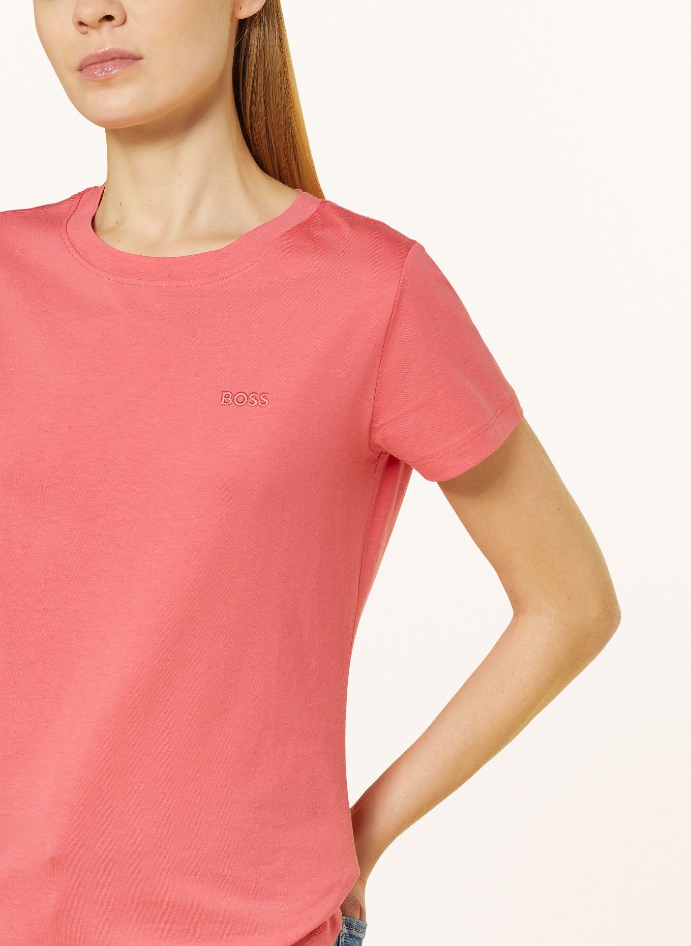 BOSS T-Shirt ESOGO, Farbe: HELLROT (Bild 4)