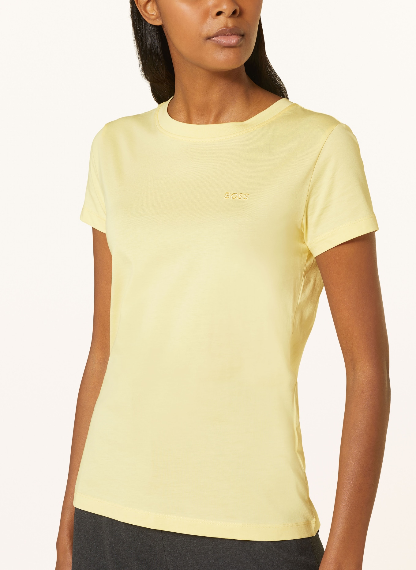 BOSS T-Shirt ESOGO, Farbe: GELB (Bild 4)