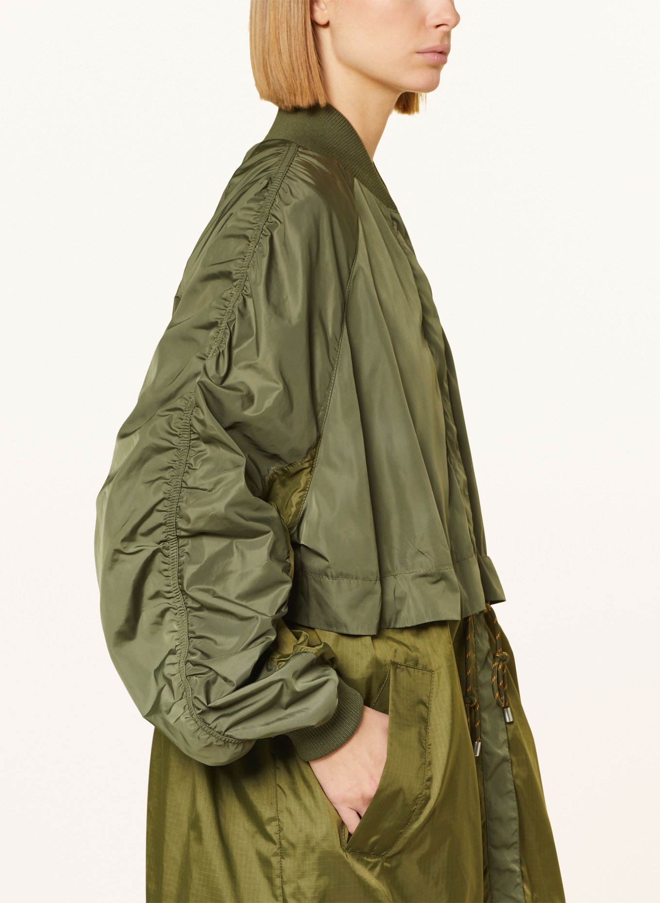 BOSS Bomber jacket PAKANE, Color: DARK GREEN (Image 4)