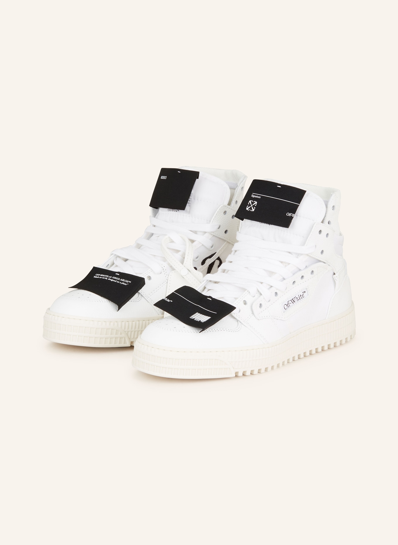 Off-White High-top sneakers OFF COURT 3.0, Color: WHITE/ BLACK (Image 1)