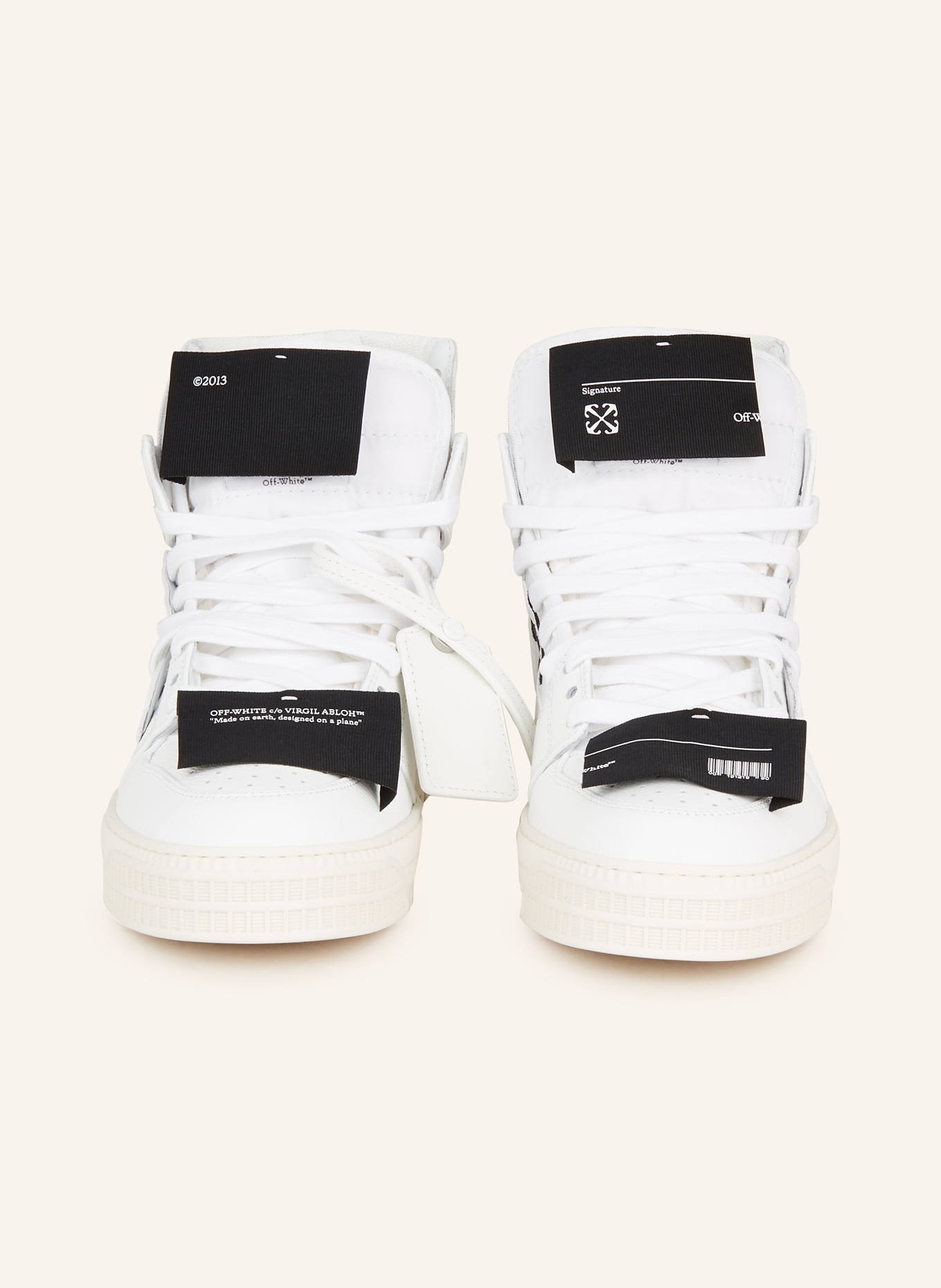 Off-White High-top sneakers OFF COURT 3.0, Color: WHITE/ BLACK (Image 3)